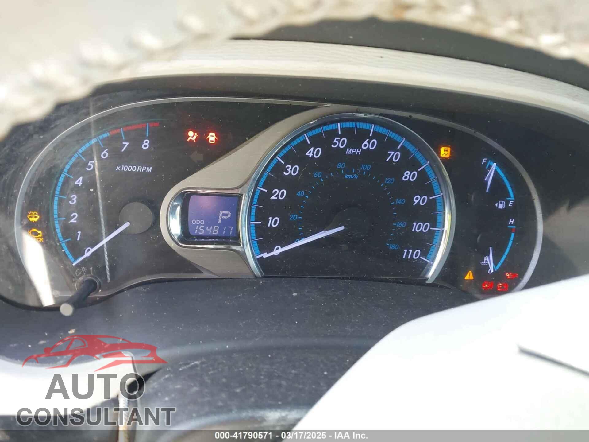 TOYOTA SIENNA 2012 - 5TDDK3DC6CS045009