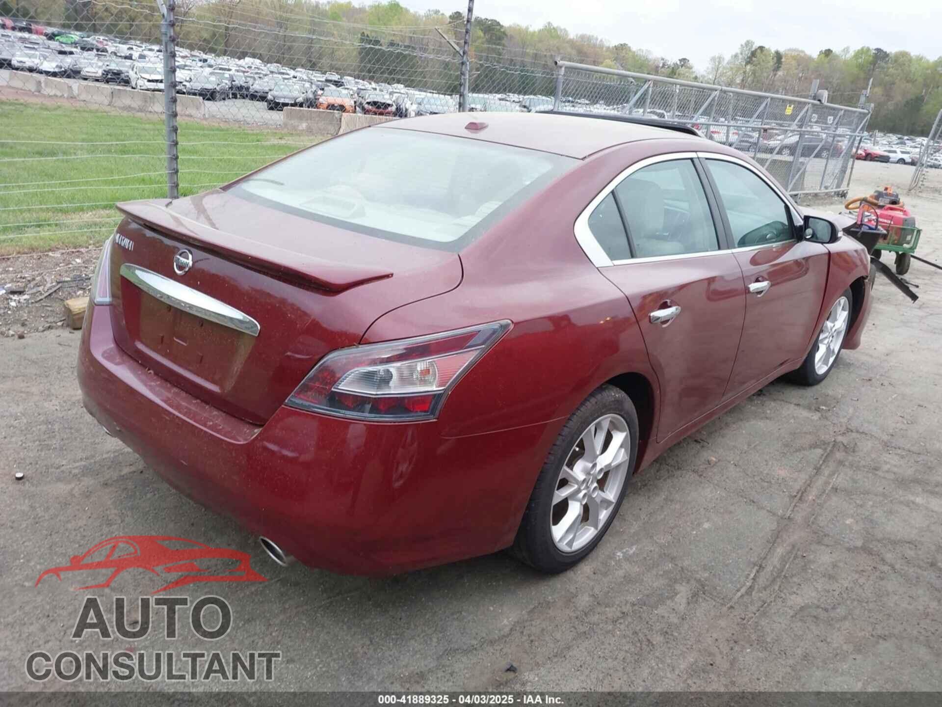 NISSAN MAXIMA 2013 - 1N4AA5AP4DC841632