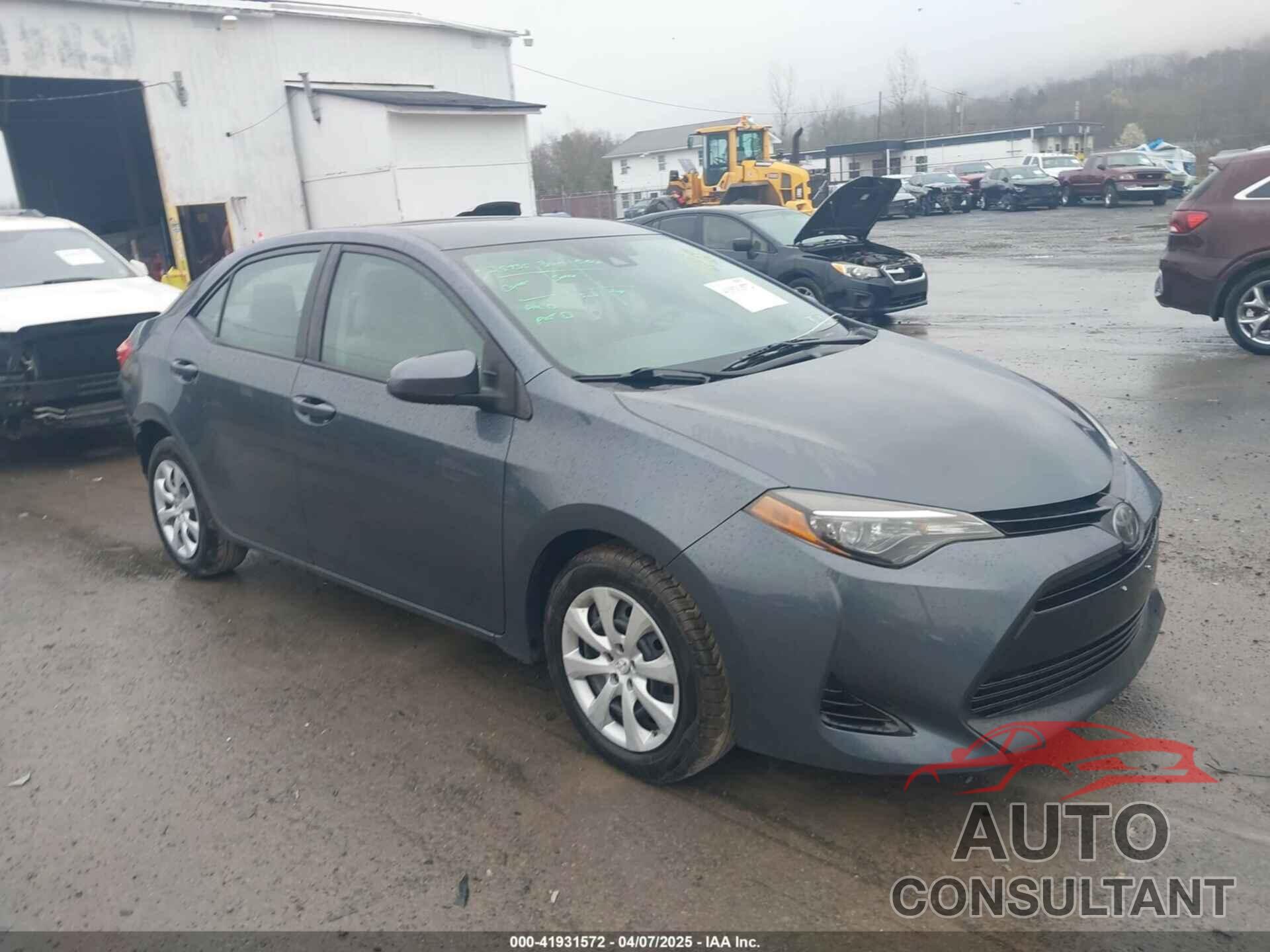 TOYOTA COROLLA 2019 - 2T1BURHE2KC141128