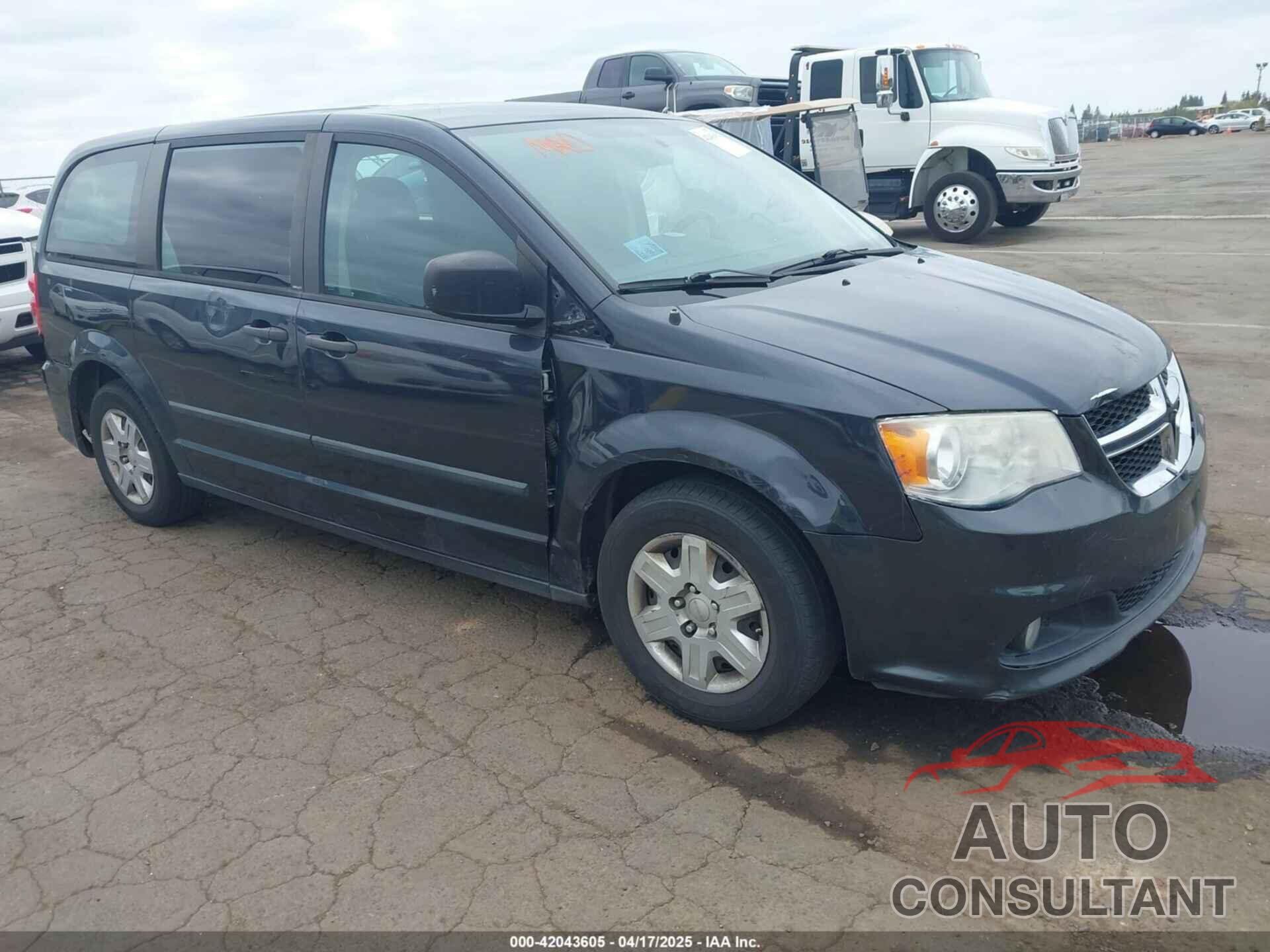 DODGE GRAND CARAVAN 2013 - 2C4RDGBG2DR642102