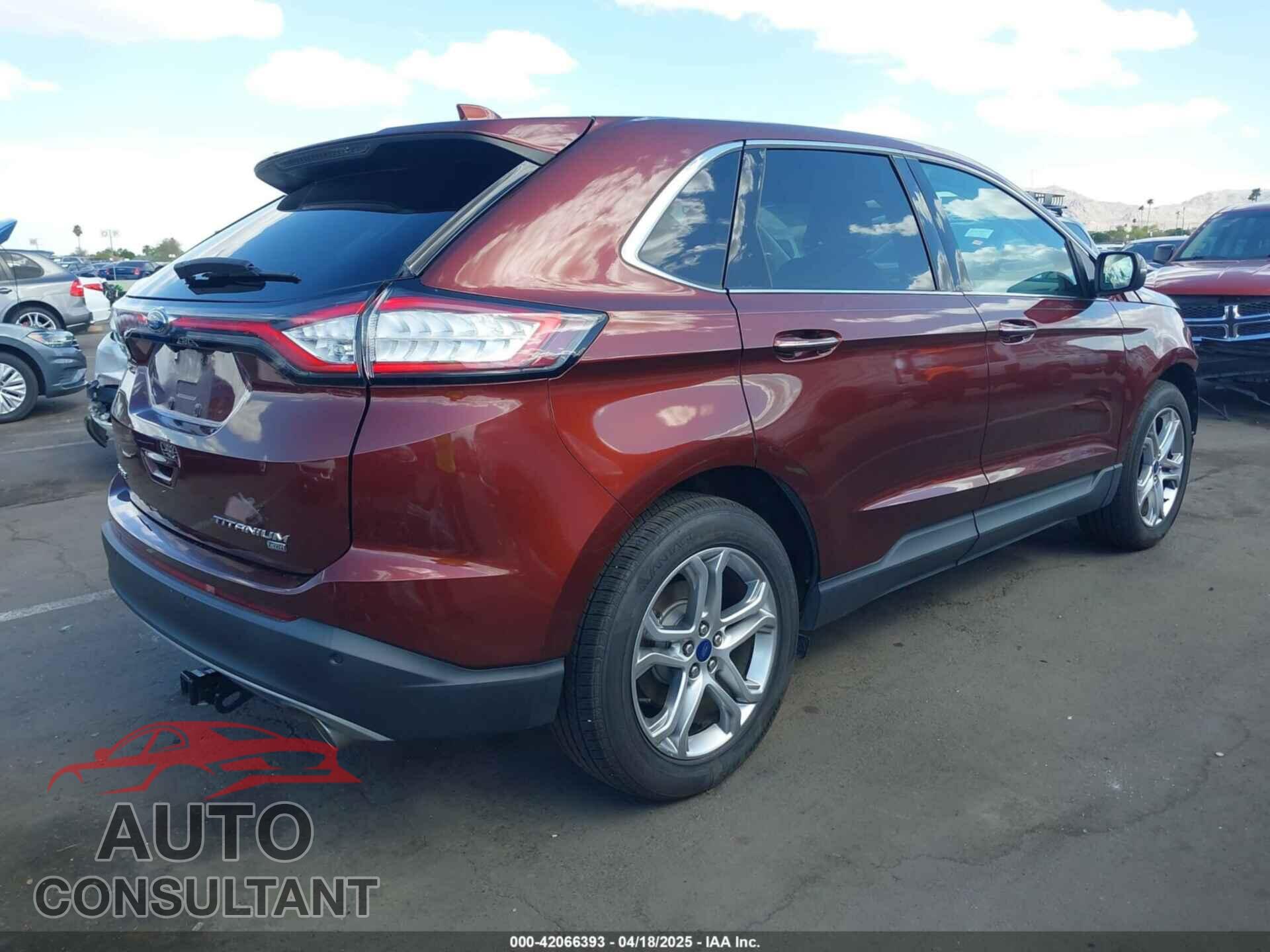 FORD EDGE 2015 - 2FMTK4K8XFBB08680