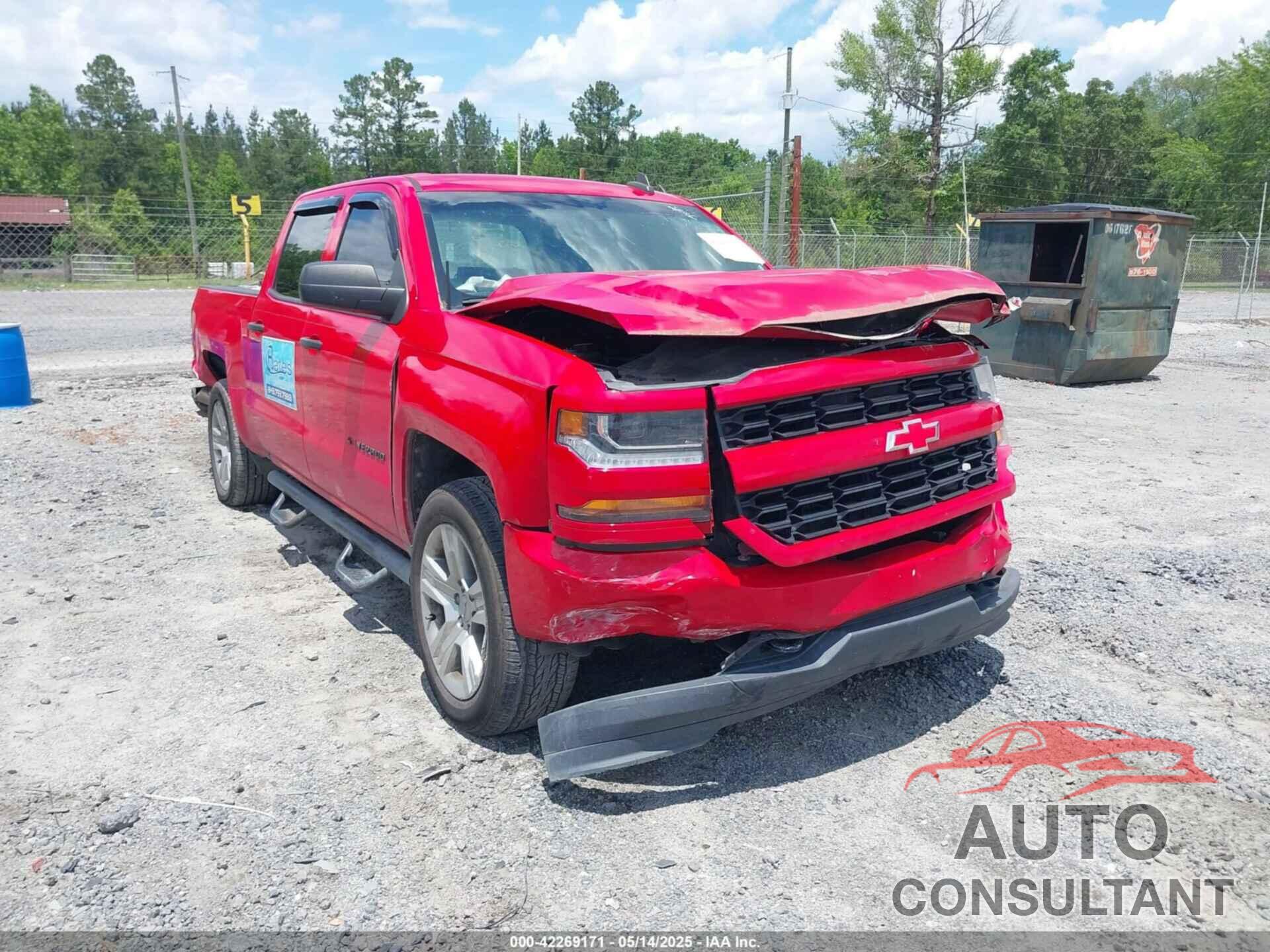 CHEVROLET SILVERADO 1500 2018 - 3GCPCPEH5JG224827