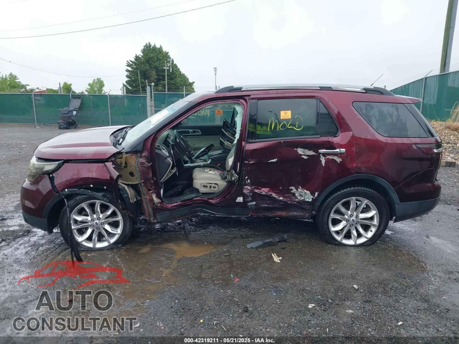 FORD EXPLORER 2012 - 1FMHK8D88CGA06941
