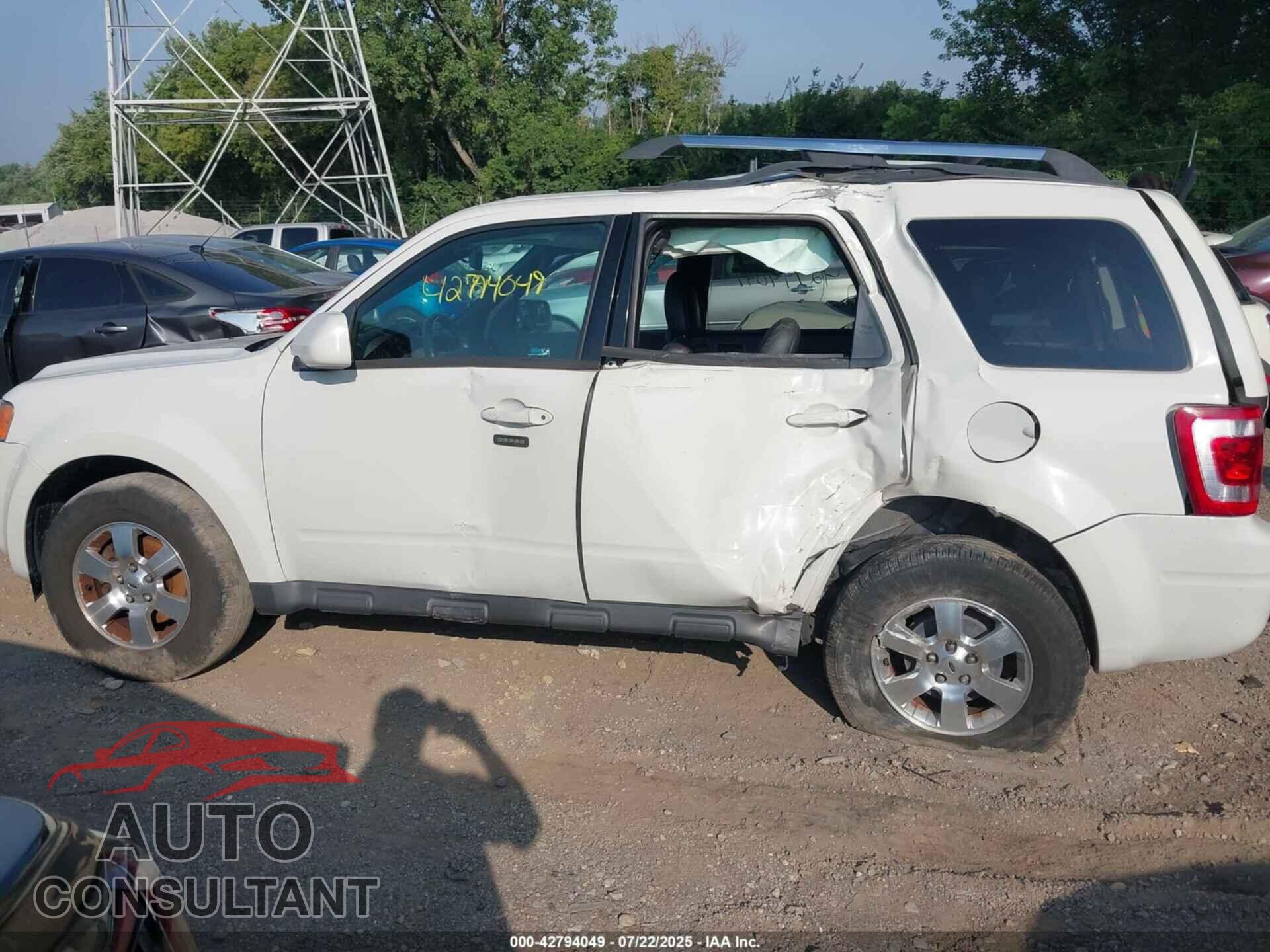FORD ESCAPE 2012 - 1FMCU0E78CKB77519