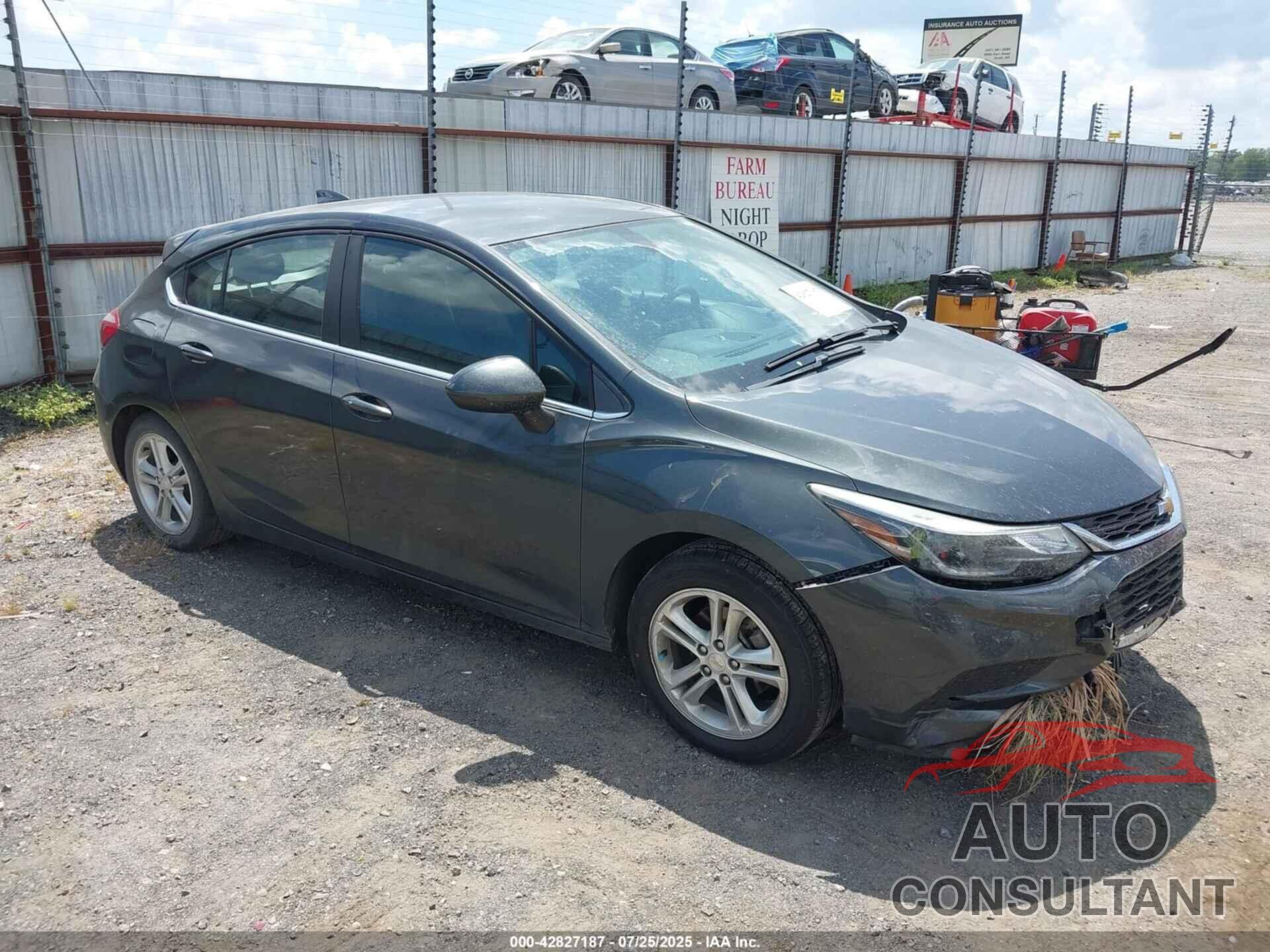 CHEVROLET CRUZE 2018 - 3G1BE6SM1JS654442