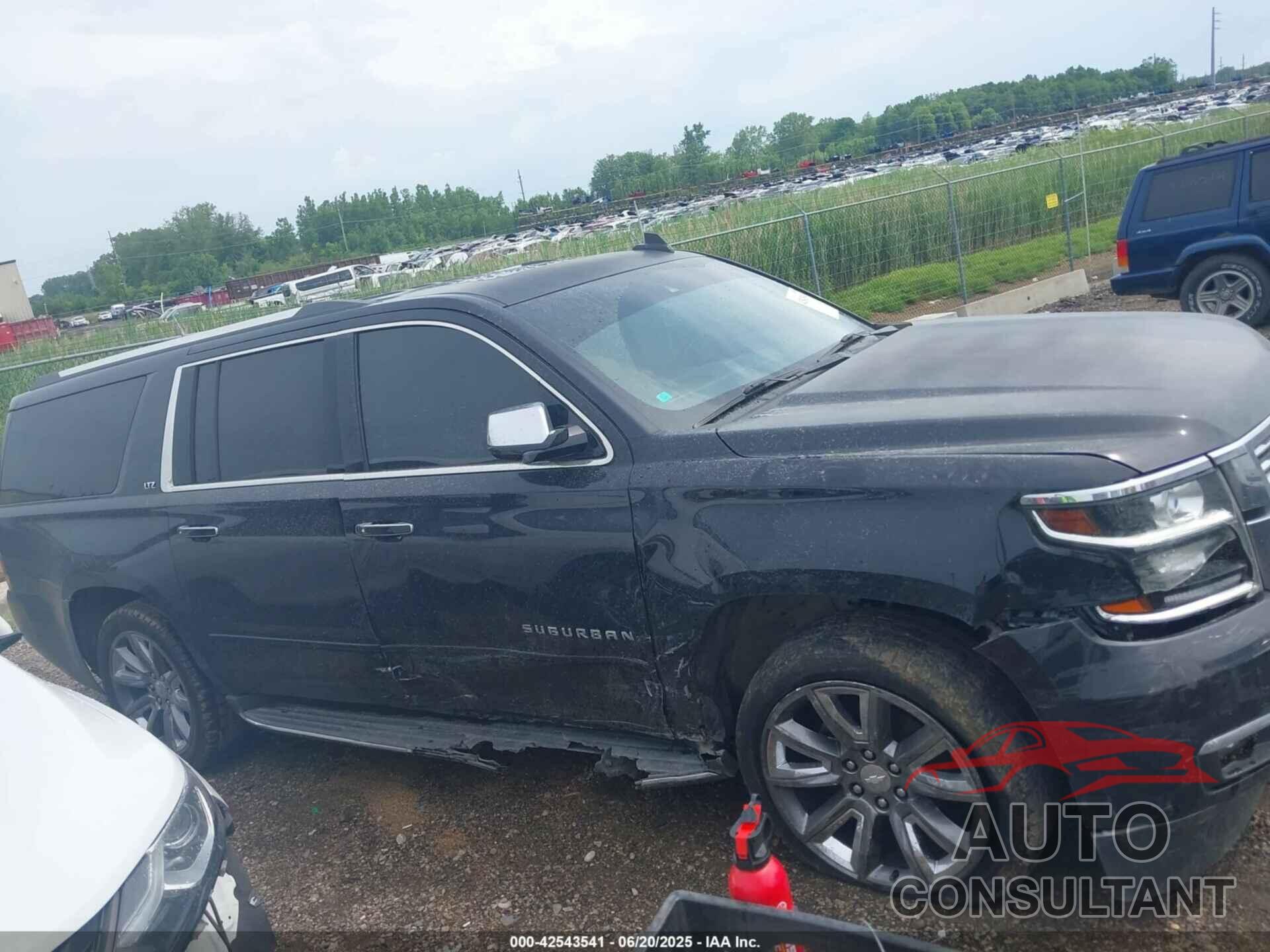 CHEVROLET SUBURBAN 1500 2015 - 1GNSKKKC8FR698374