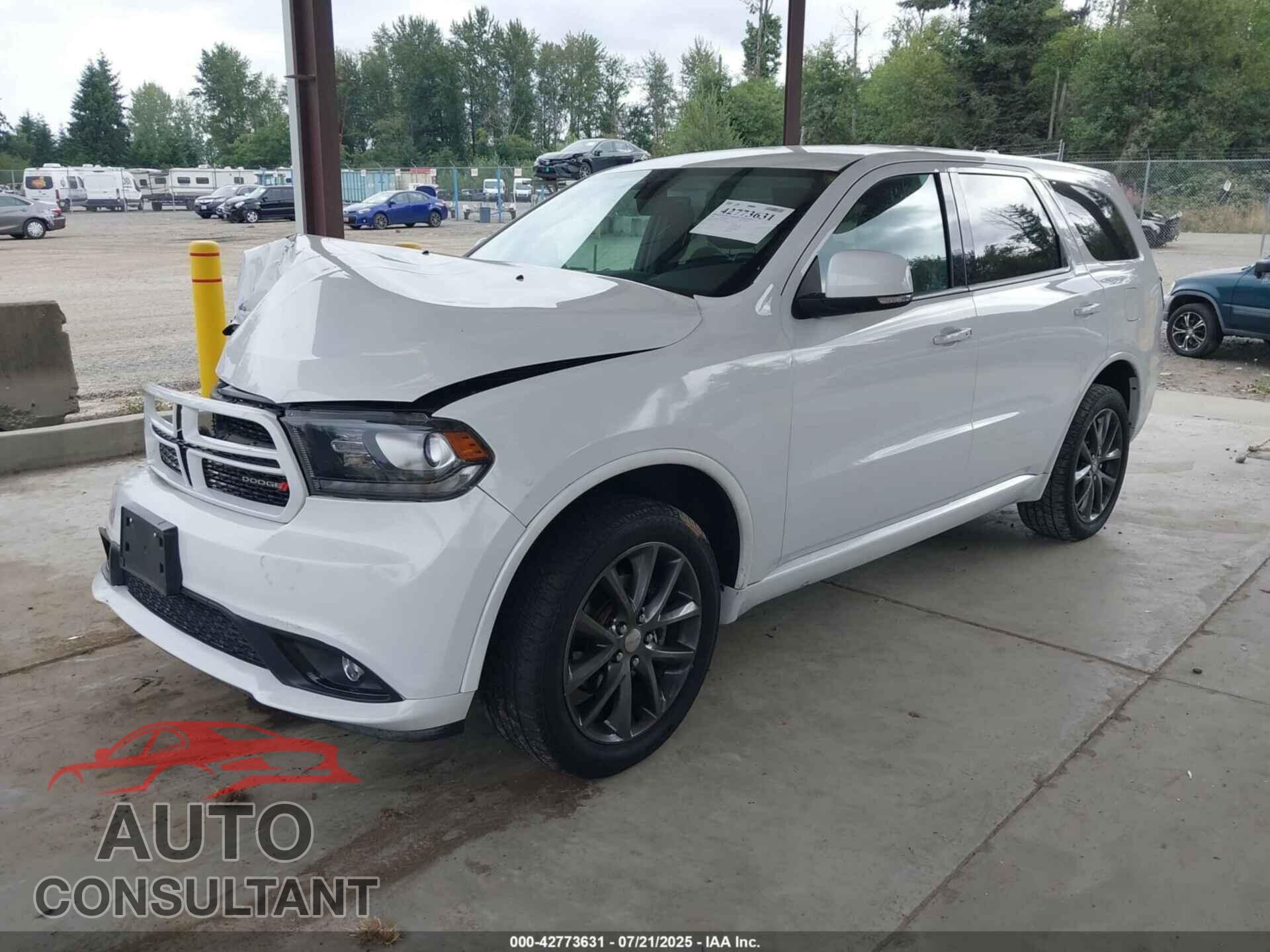 DODGE DURANGO 2017 - 1C4RDJDG5HC827947