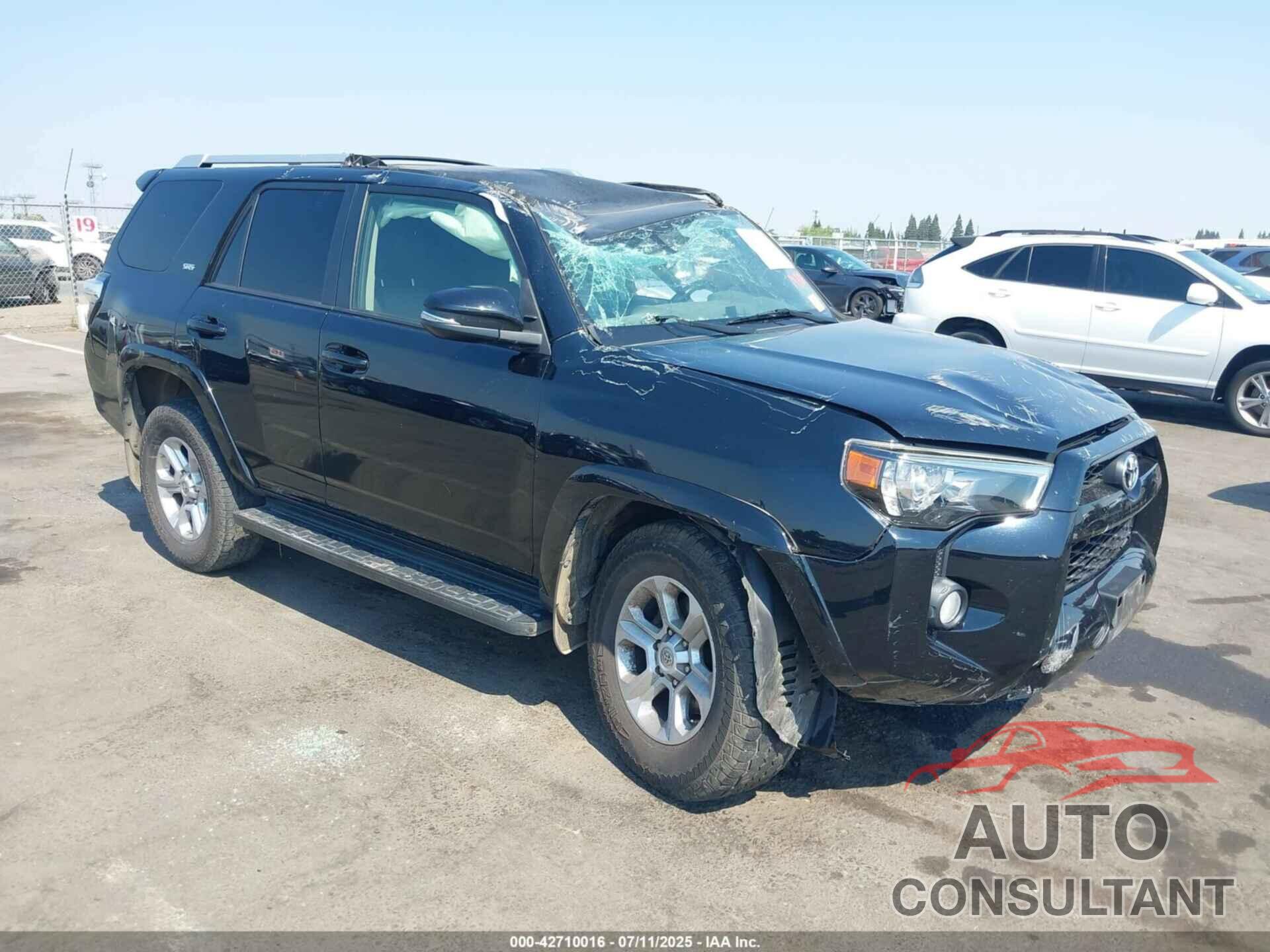 TOYOTA 4RUNNER 2018 - JTEBU5JR3J5526842