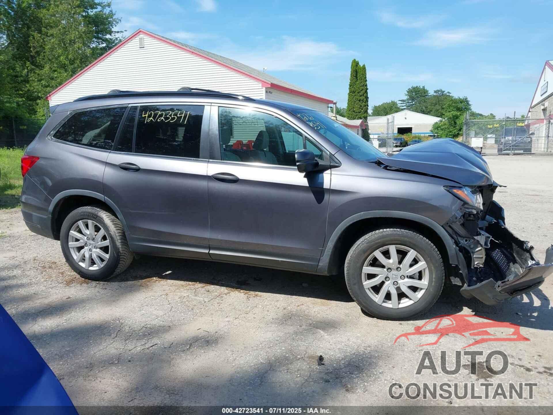 HONDA PILOT 2019 - 5FNYF6H15KB056957