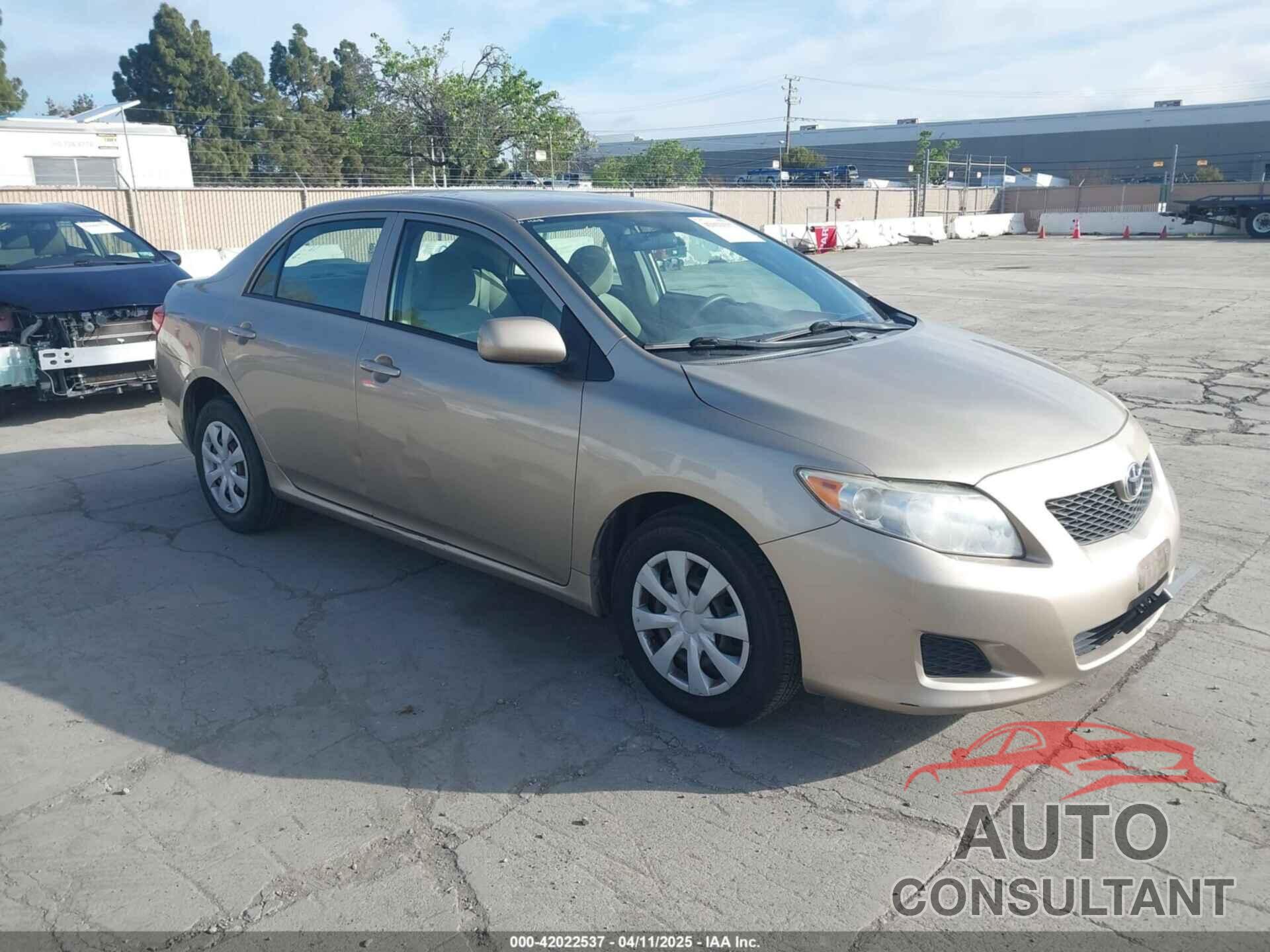 TOYOTA COROLLA 2009 - 1NXBU40EX9Z065469