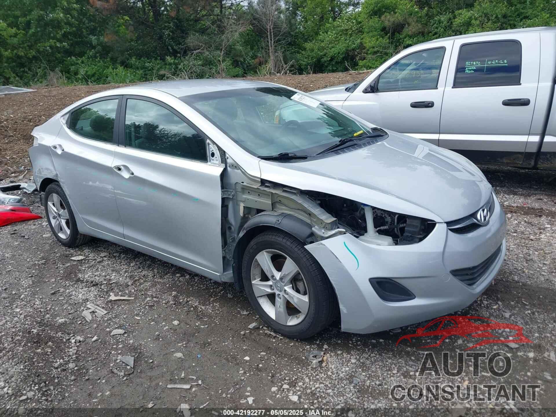 HYUNDAI ELANTRA 2013 - 5NPDH4AEXDH409269