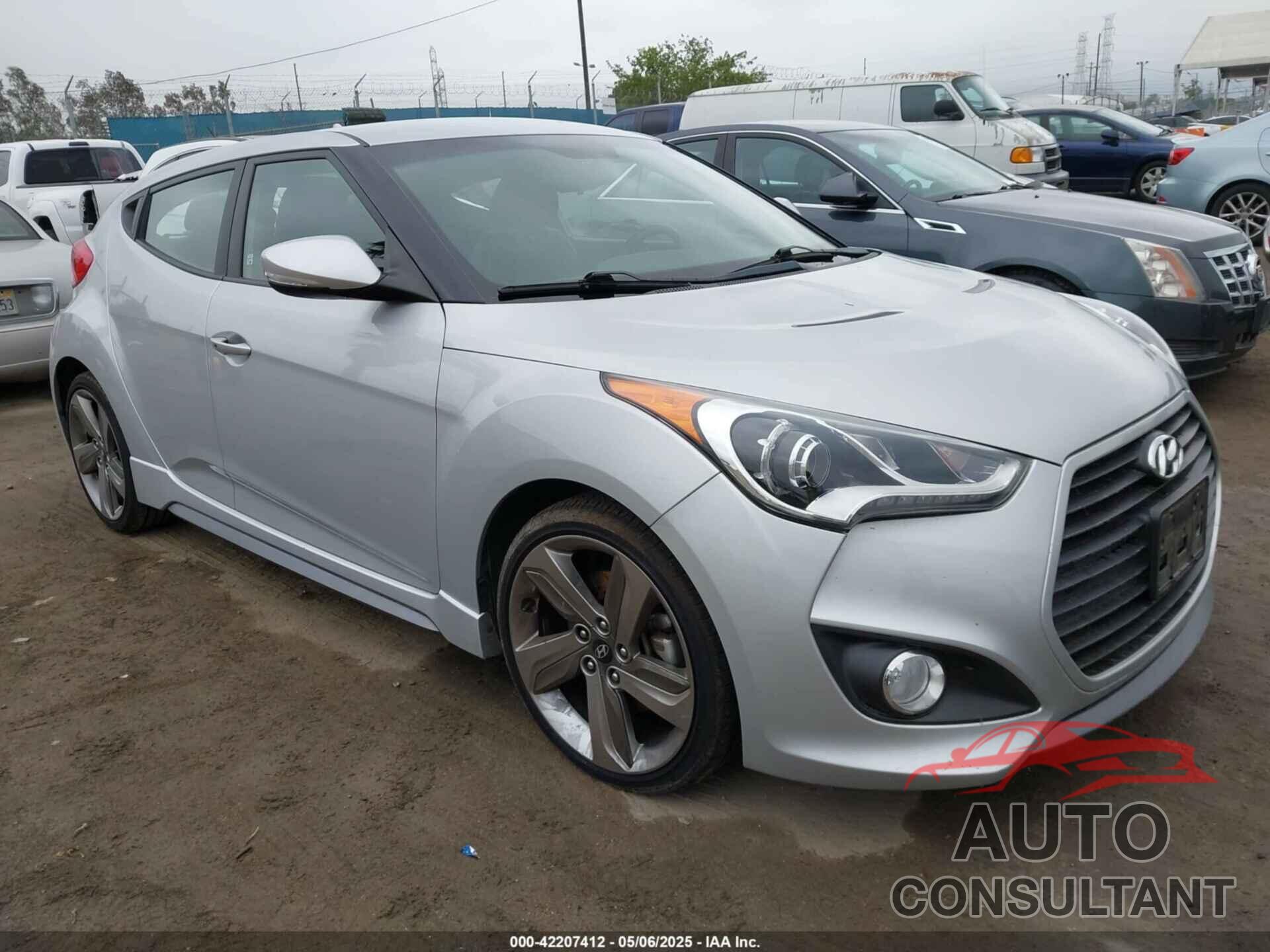 HYUNDAI VELOSTER 2014 - KMHTC6AE6EU191047
