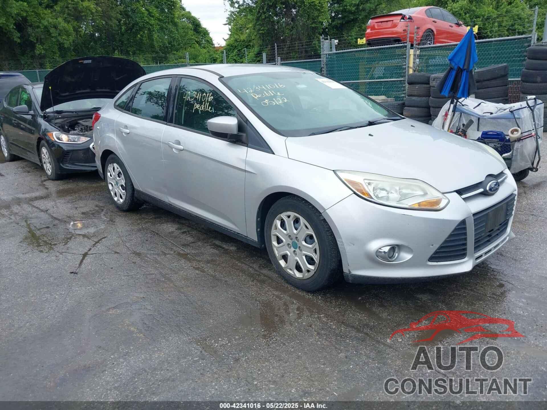 FORD FOCUS 2012 - 1FAHP3F29CL404674