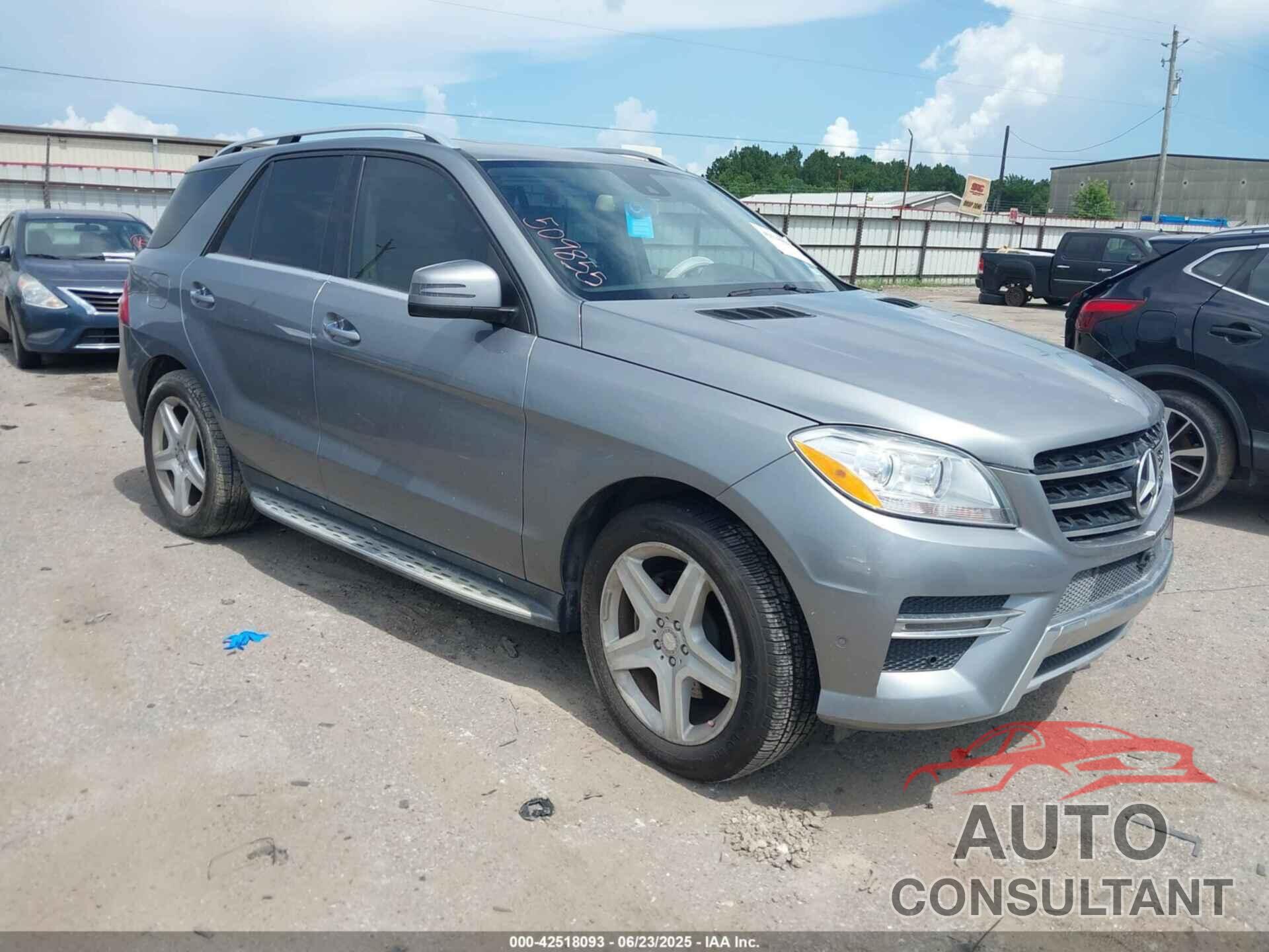 MERCEDES-BENZ ML 400 2015 - 4JGDA5GB1FA509855