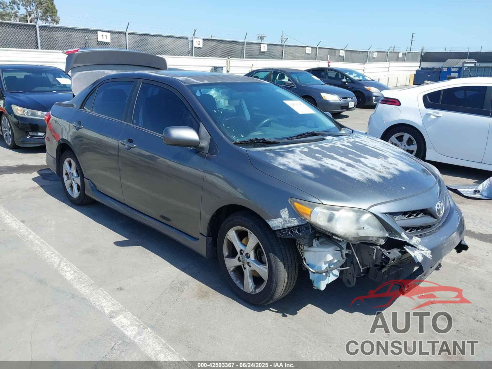 TOYOTA COROLLA 2012 - 2T1BU4EE0CC757869