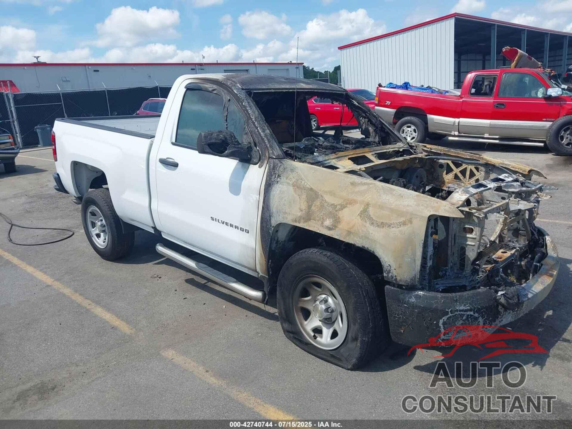 CHEVROLET SILVERADO 1500 2017 - 1GCNCNEH6HZ392191