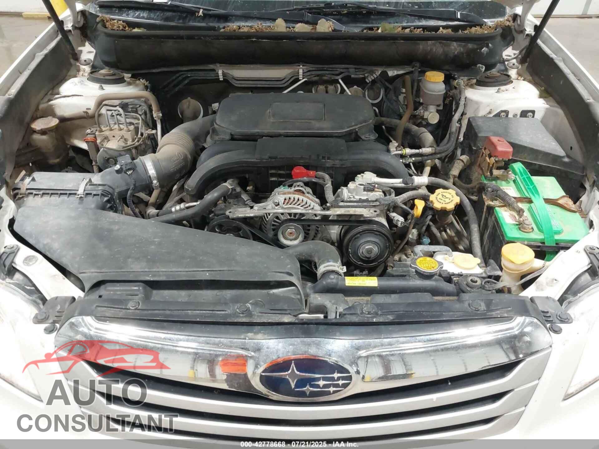 SUBARU OUTBACK 2011 - 4S4BRCCC2B3360518