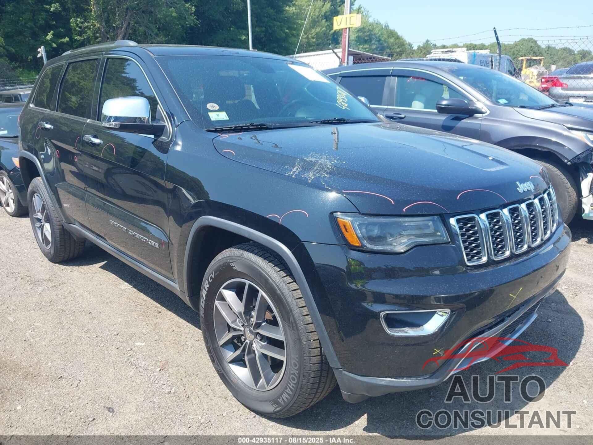 JEEP GRAND CHEROKEE 2017 - 1C4RJFBGXHC899526