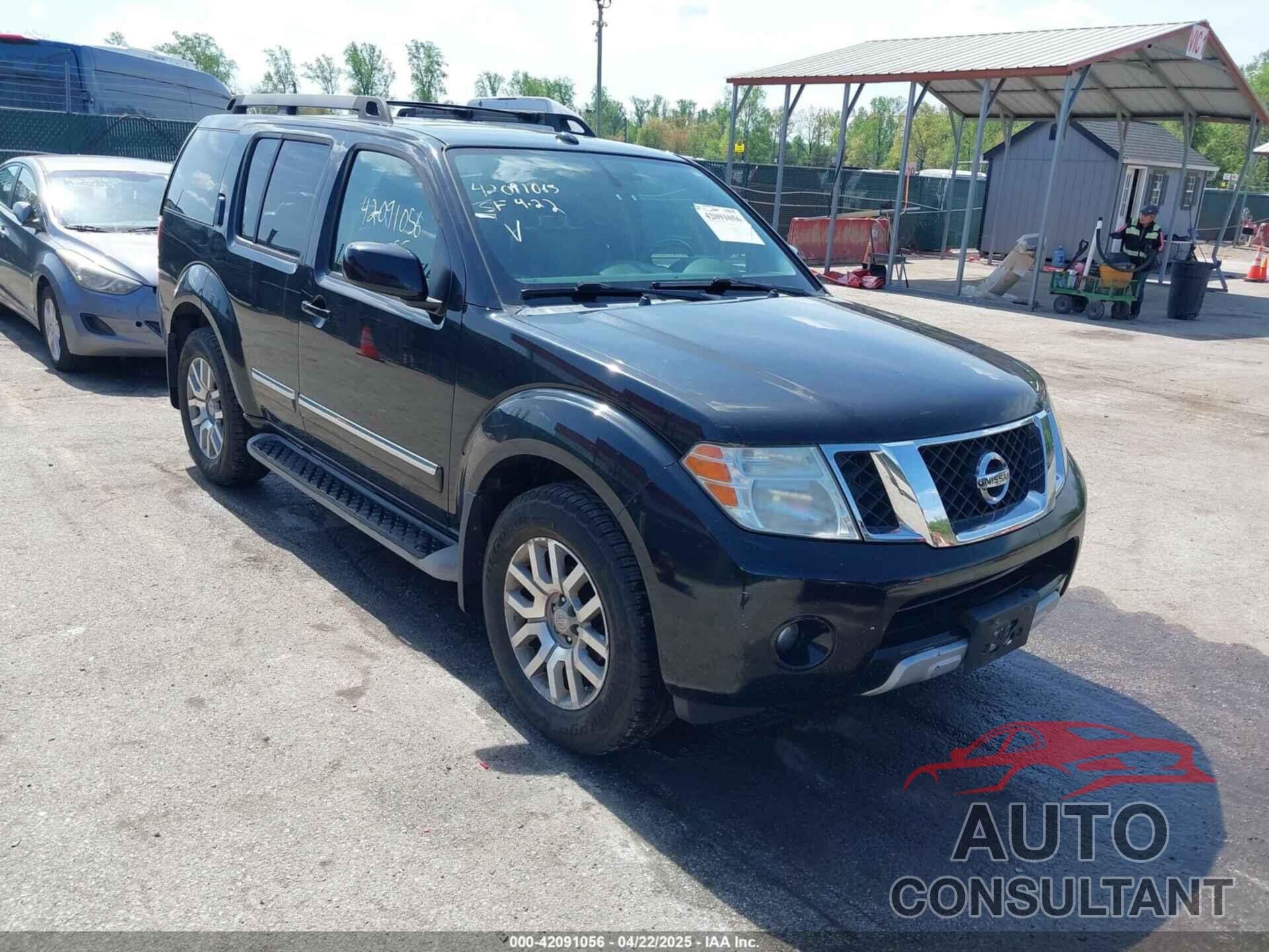 NISSAN PATHFINDER 2011 - 5N1AR1NB7BC618794