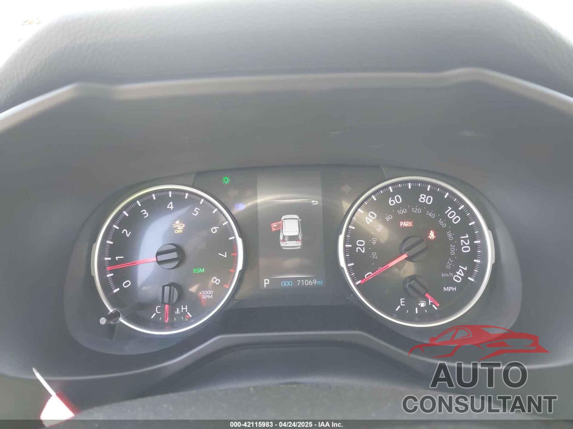 TOYOTA RAV4 2020 - 2T3P1RFV5LW117270