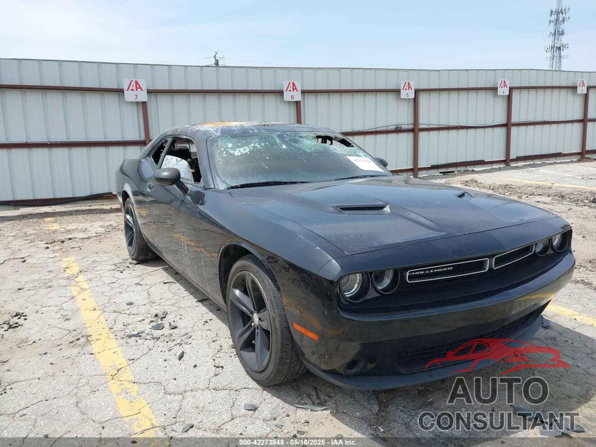 DODGE CHALLENGER 2016 - 2C3CDZAG5GH349845