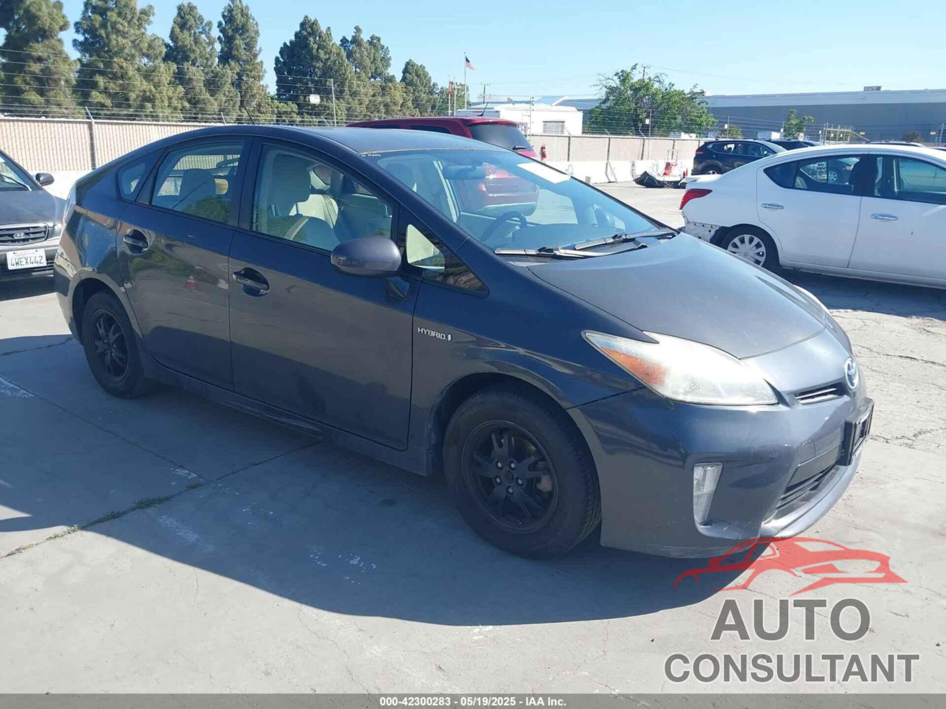 TOYOTA PRIUS 2014 - JTDKN3DUXE0383459
