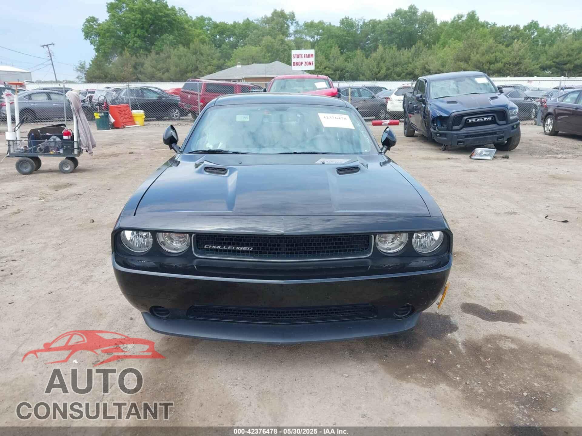 DODGE CHALLENGER 2012 - 2C3CDYAG7CH130972