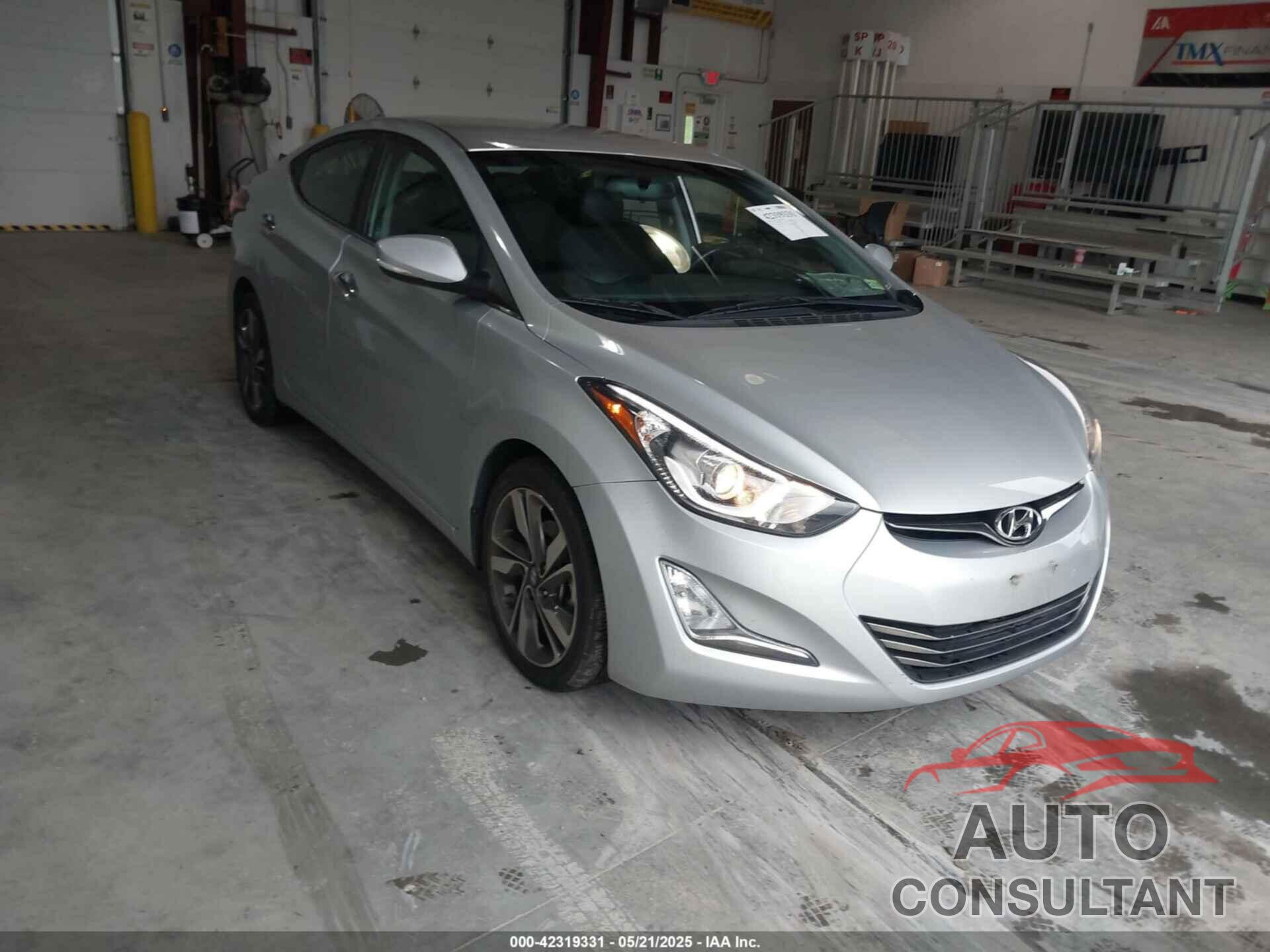 HYUNDAI ELANTRA 2014 - 5NPDH6AE8EH487434