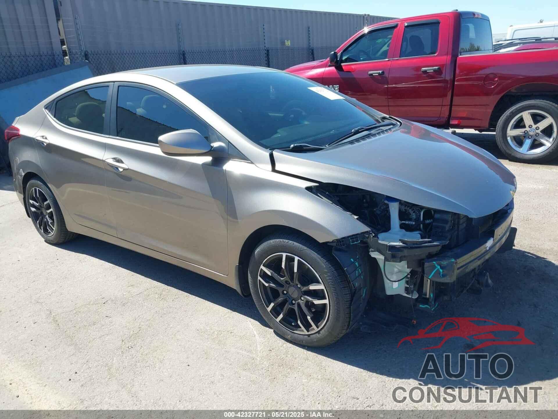 HYUNDAI ELANTRA 2014 - 5NPDH4AE6EH532262