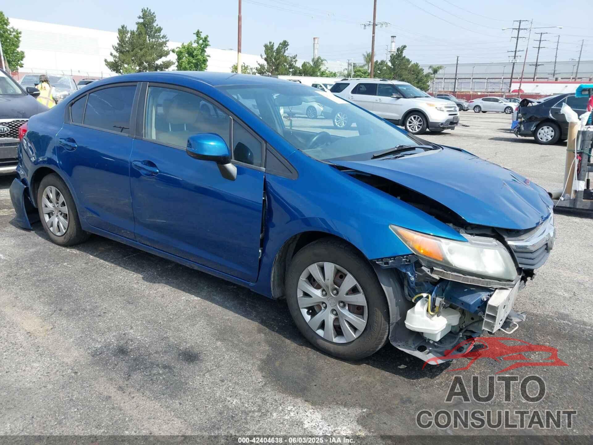 HONDA CIVIC 2012 - 19XFB2F54CE319044