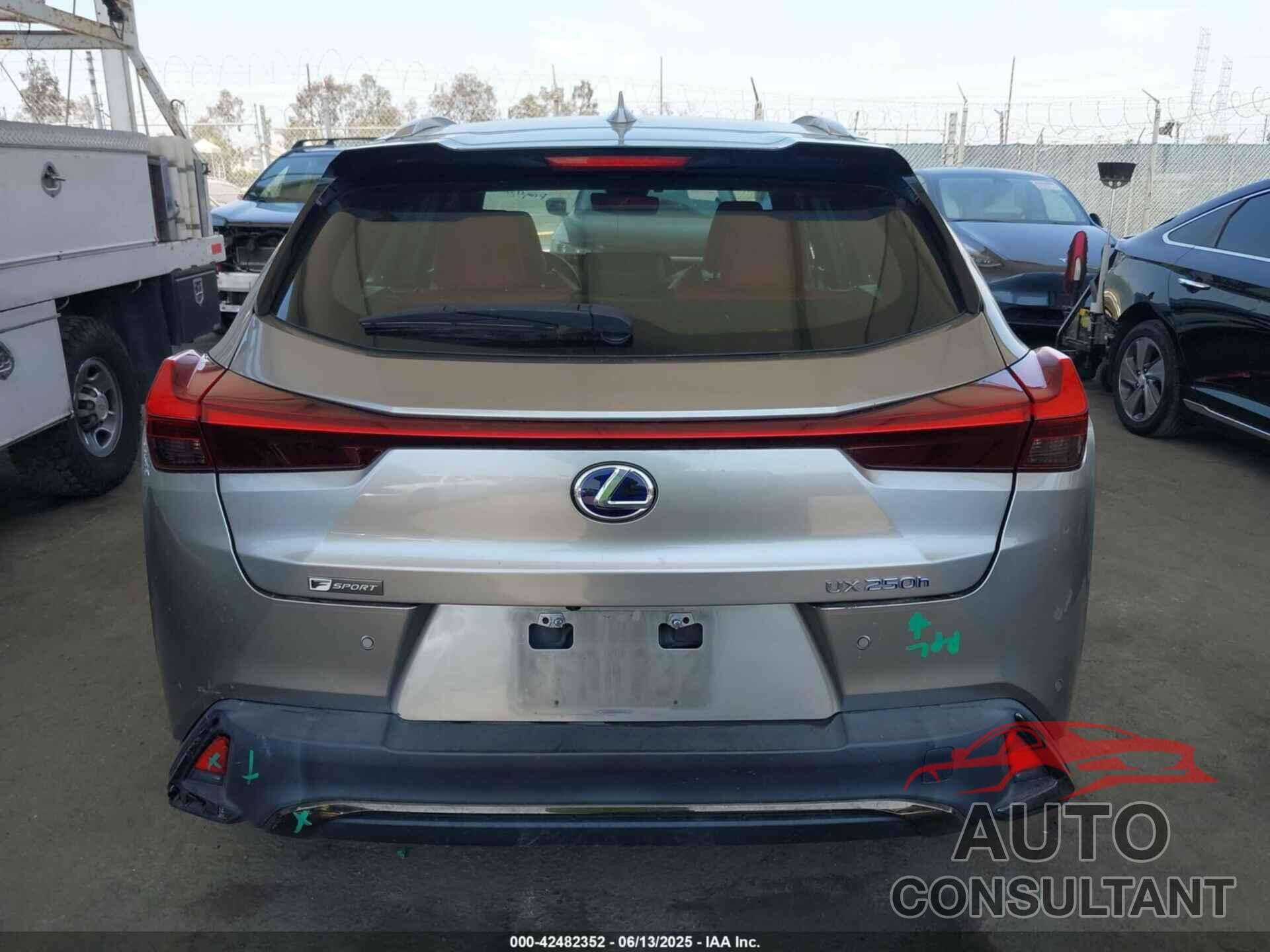 LEXUS UX 250H 2020 - JTHR9JBH3L2021034
