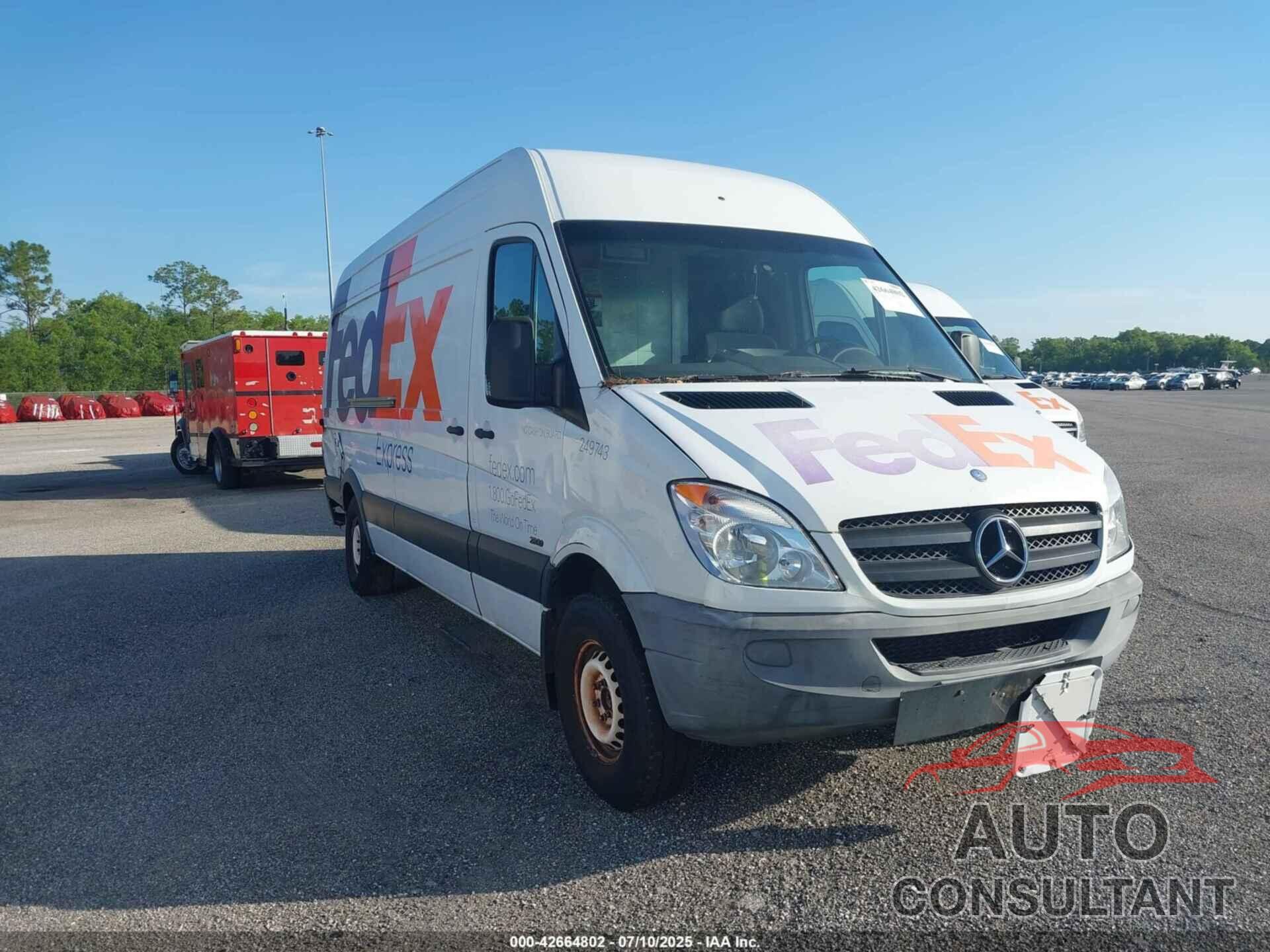 MERCEDES-BENZ SPRINTER 2500 2012 - WD3PE8CB3C5708711