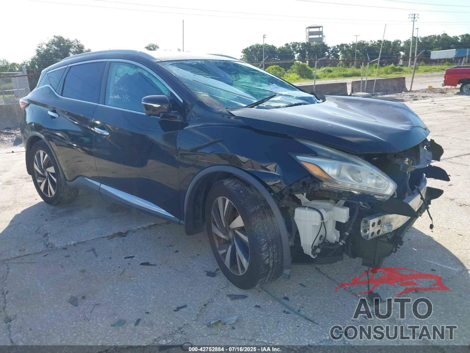 NISSAN MURANO 2015 - 5N1AZ2MG2FN268729