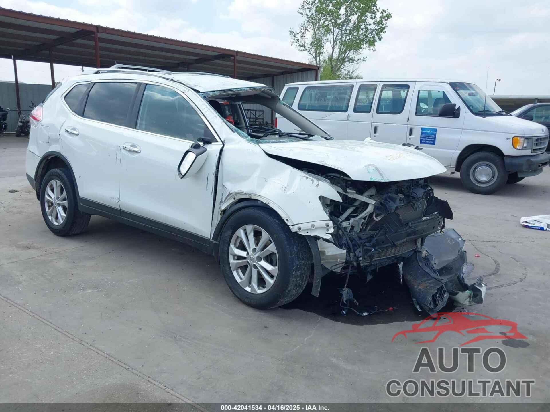 NISSAN ROGUE 2016 - KNMAT2MV5GP721526