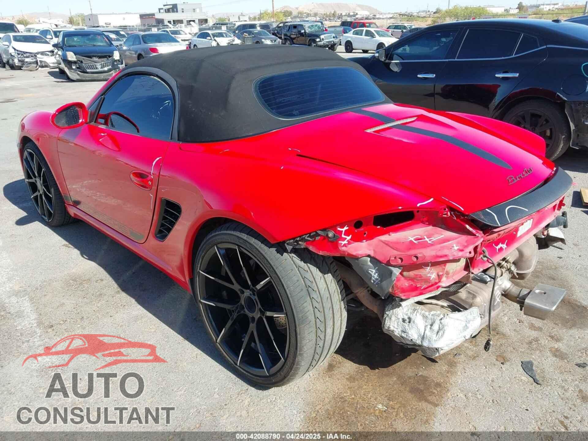 PORSCHE BOXSTER 2010 - WP0CA2A86AS710360