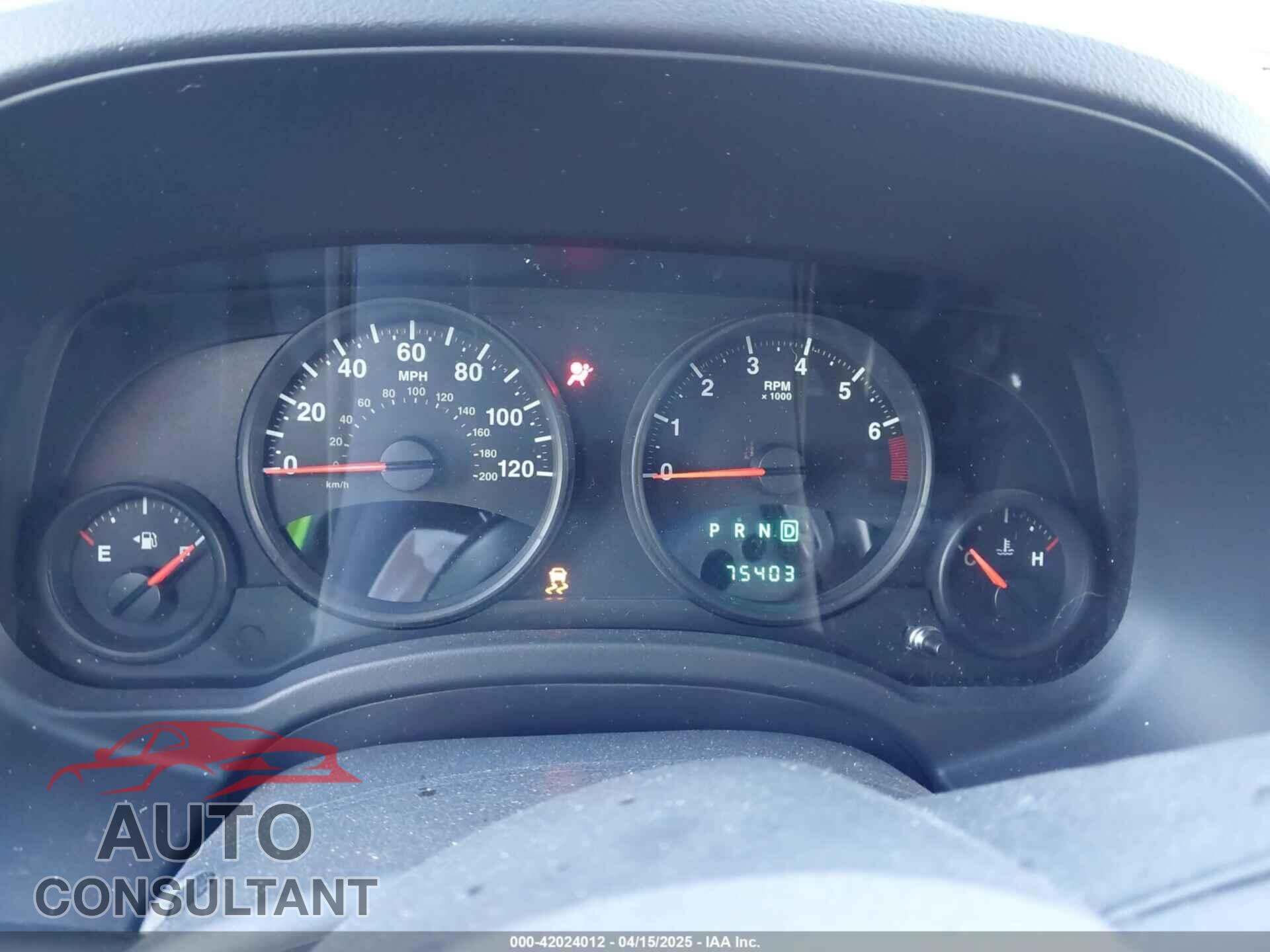 JEEP COMPASS 2011 - 1J4NF1FB6BD280595