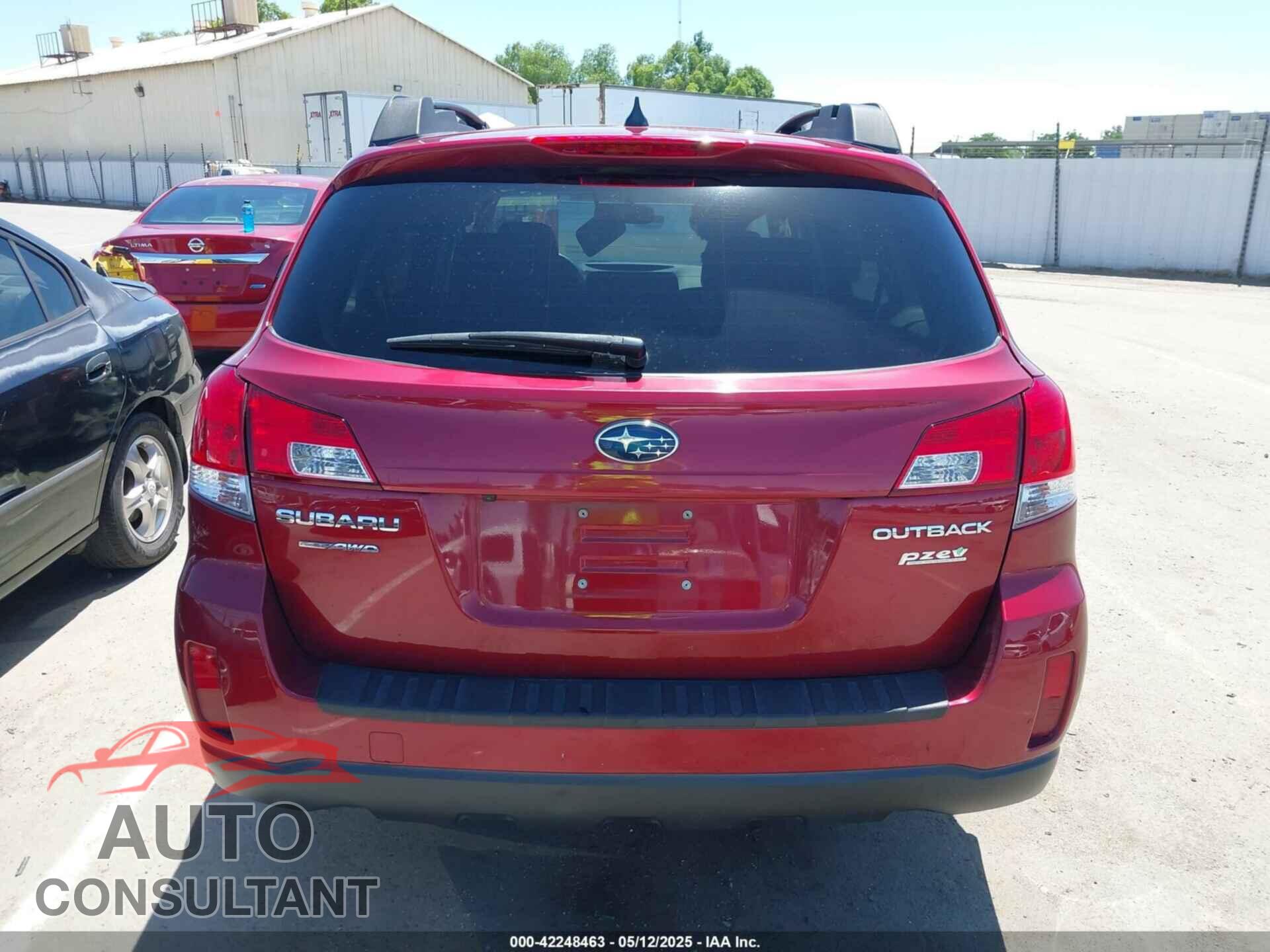 SUBARU OUTBACK 2014 - 4S4BRBMC1E3272492