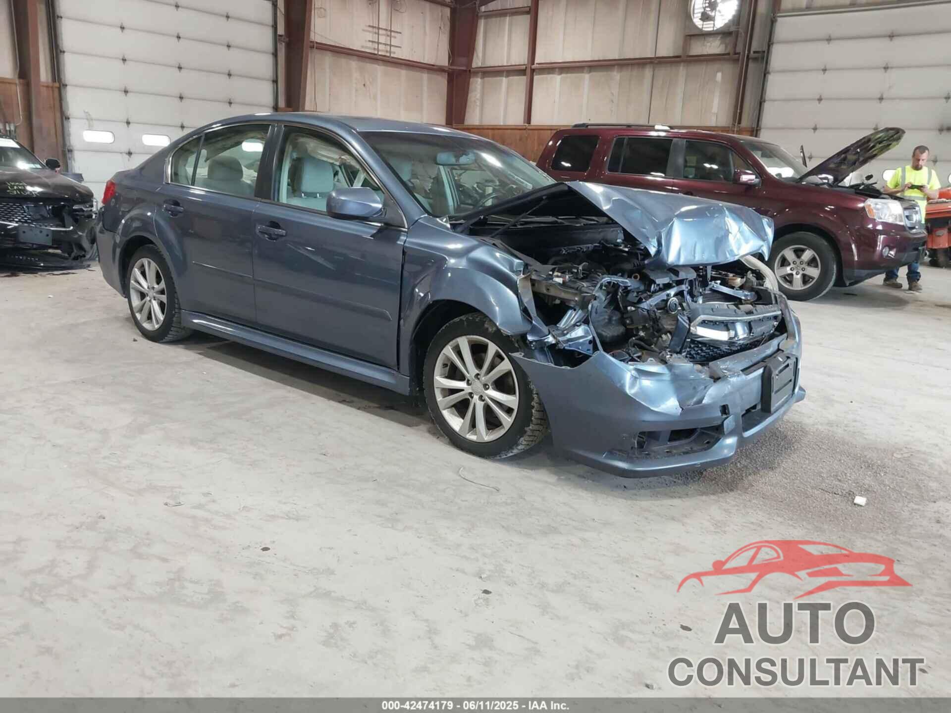 SUBARU LEGACY 2014 - 4S3BMBD67E3002051