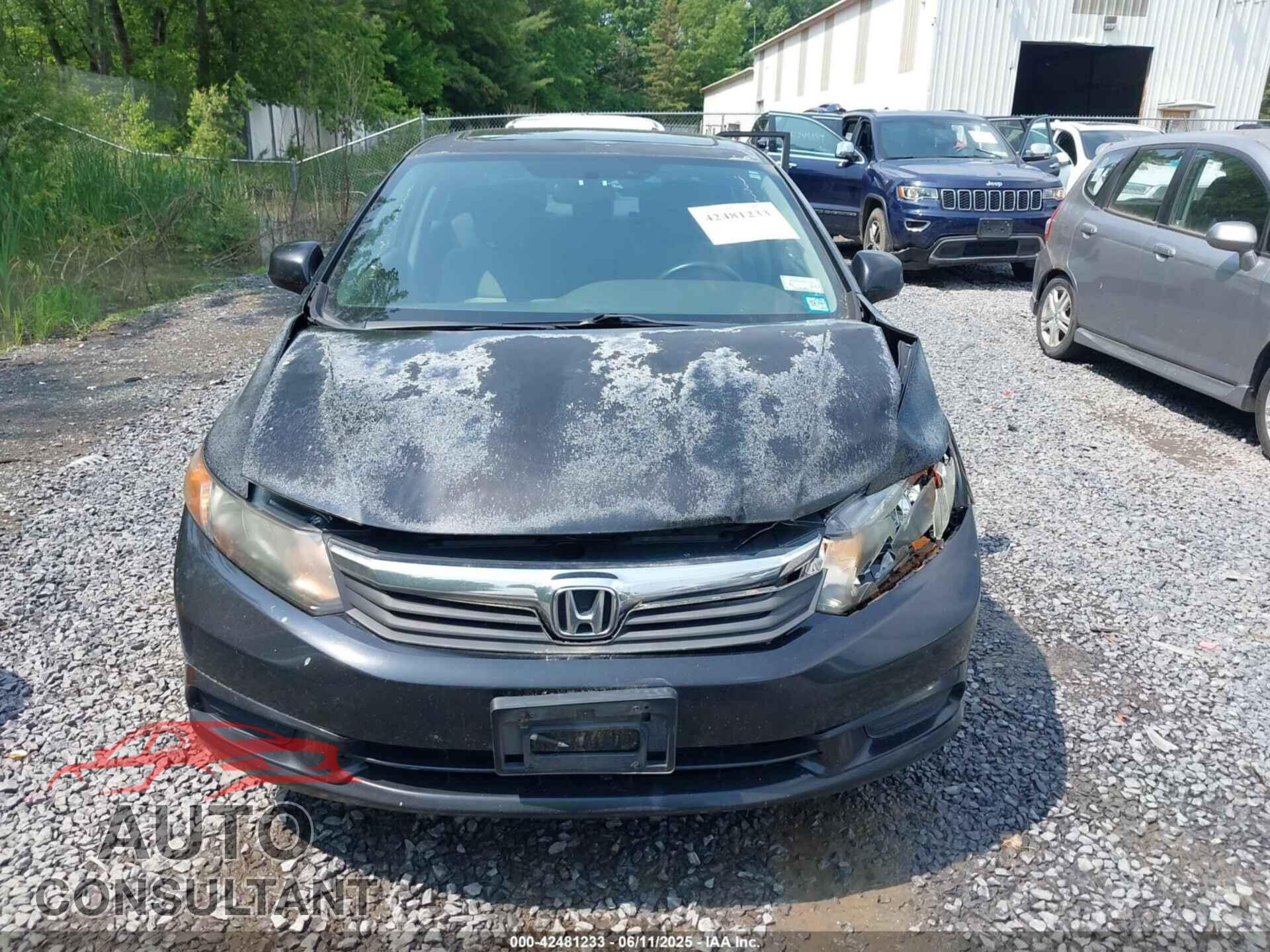 HONDA CIVIC 2012 - 2HGFB2F86CH522503