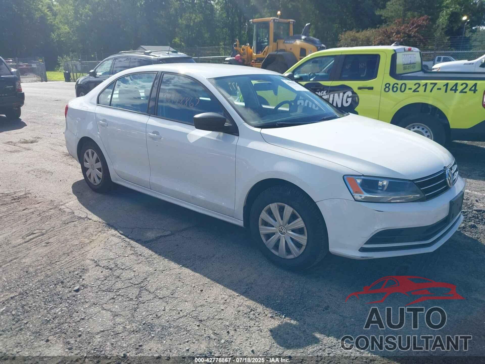 VOLKSWAGEN JETTA 2015 - 3VW1K7AJ1FM417502