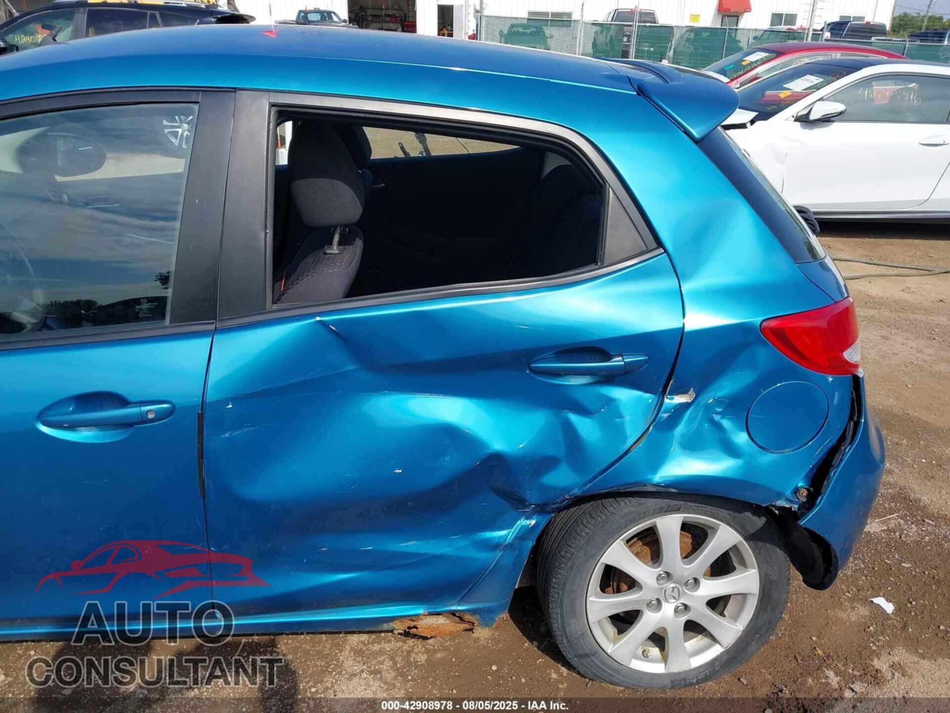 MAZDA MAZDA2 2012 - JM1DE1LZ4C0135800