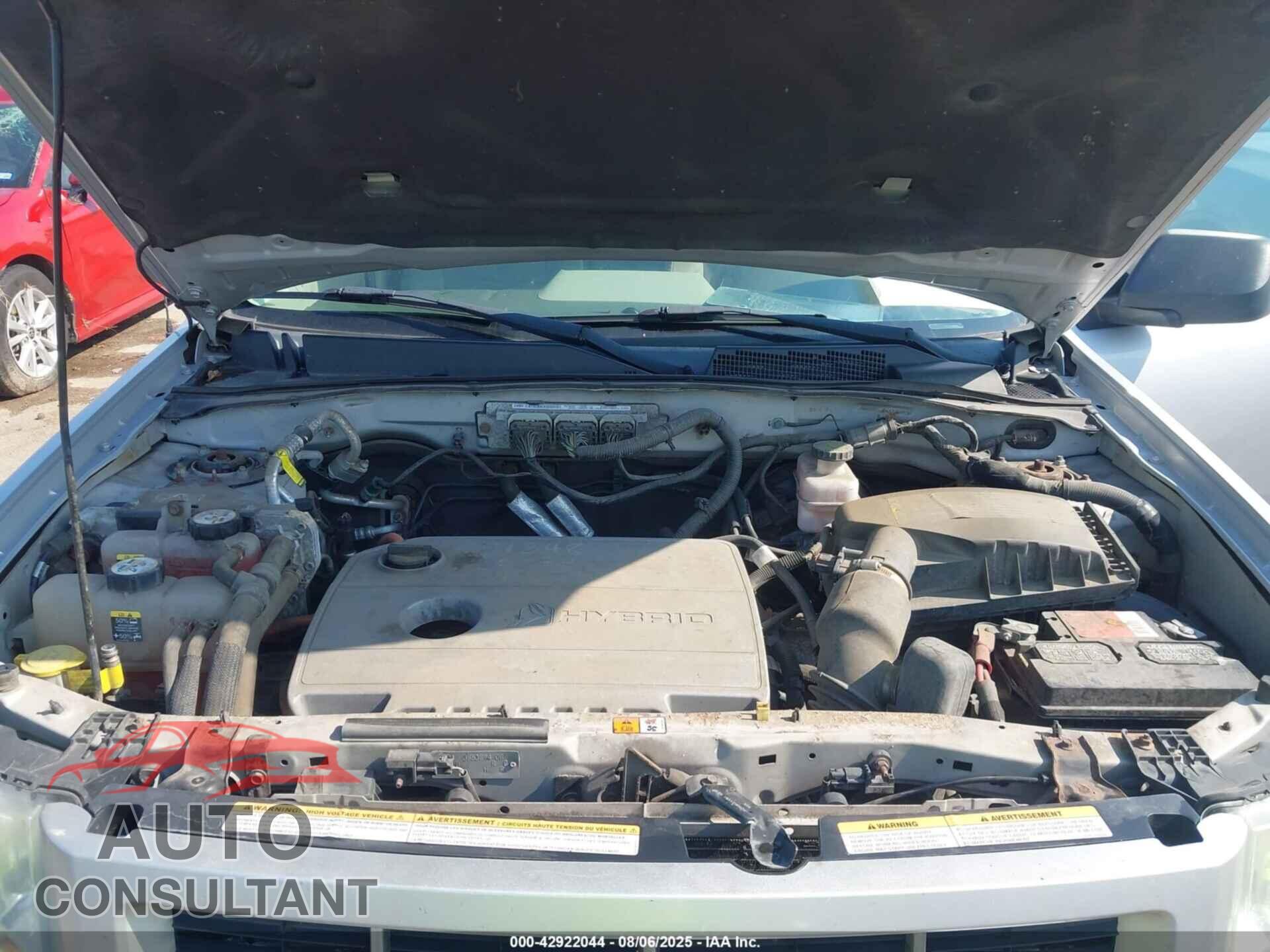 FORD ESCAPE HYBRID 2012 - 1FMCU5K39CKB05873