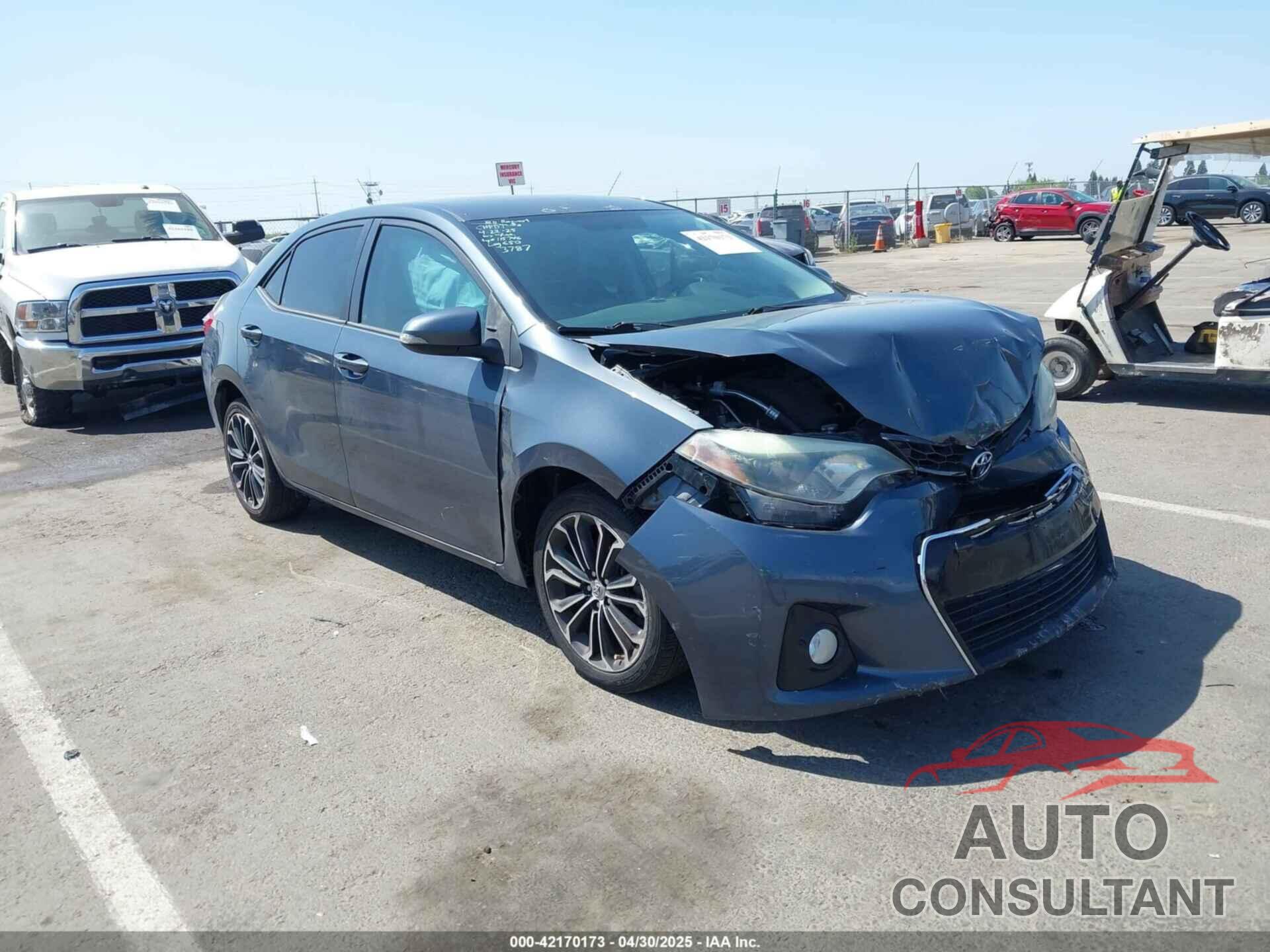 TOYOTA COROLLA 2016 - 5YFBURHE7GP423787