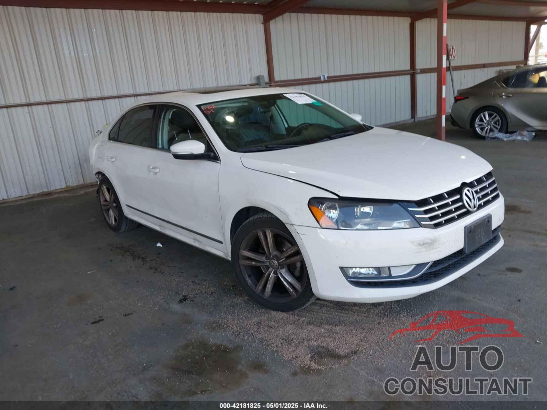 VOLKSWAGEN PASSAT 2015 - 1VWCV7A39FC036953