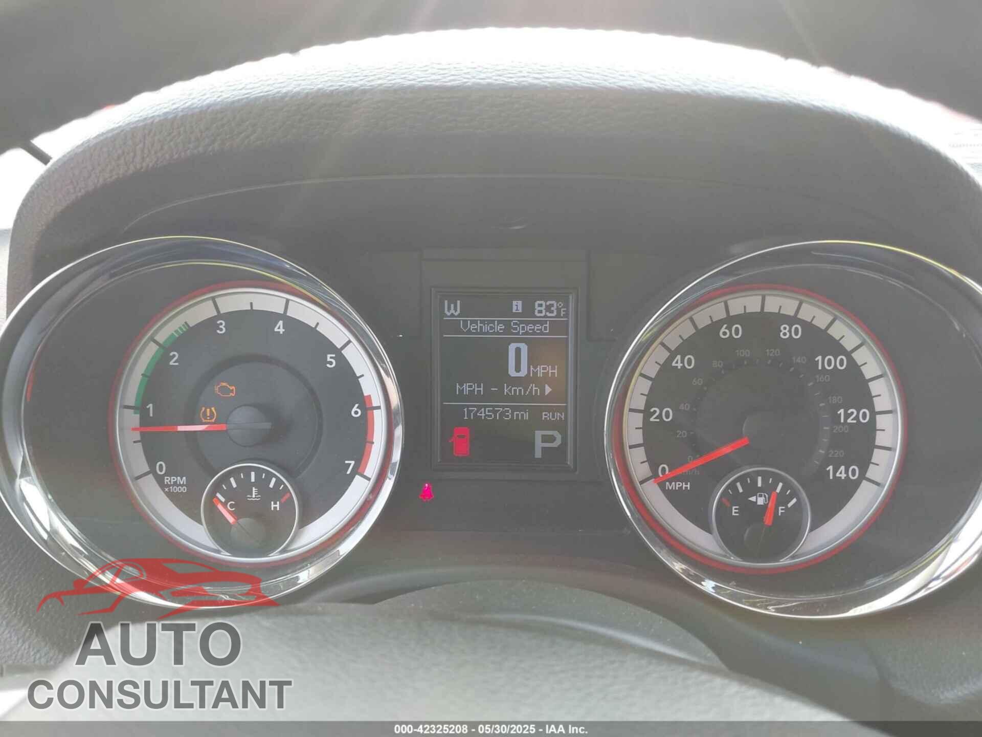 DODGE DURANGO 2011 - 1D4SE4GT3BC594380