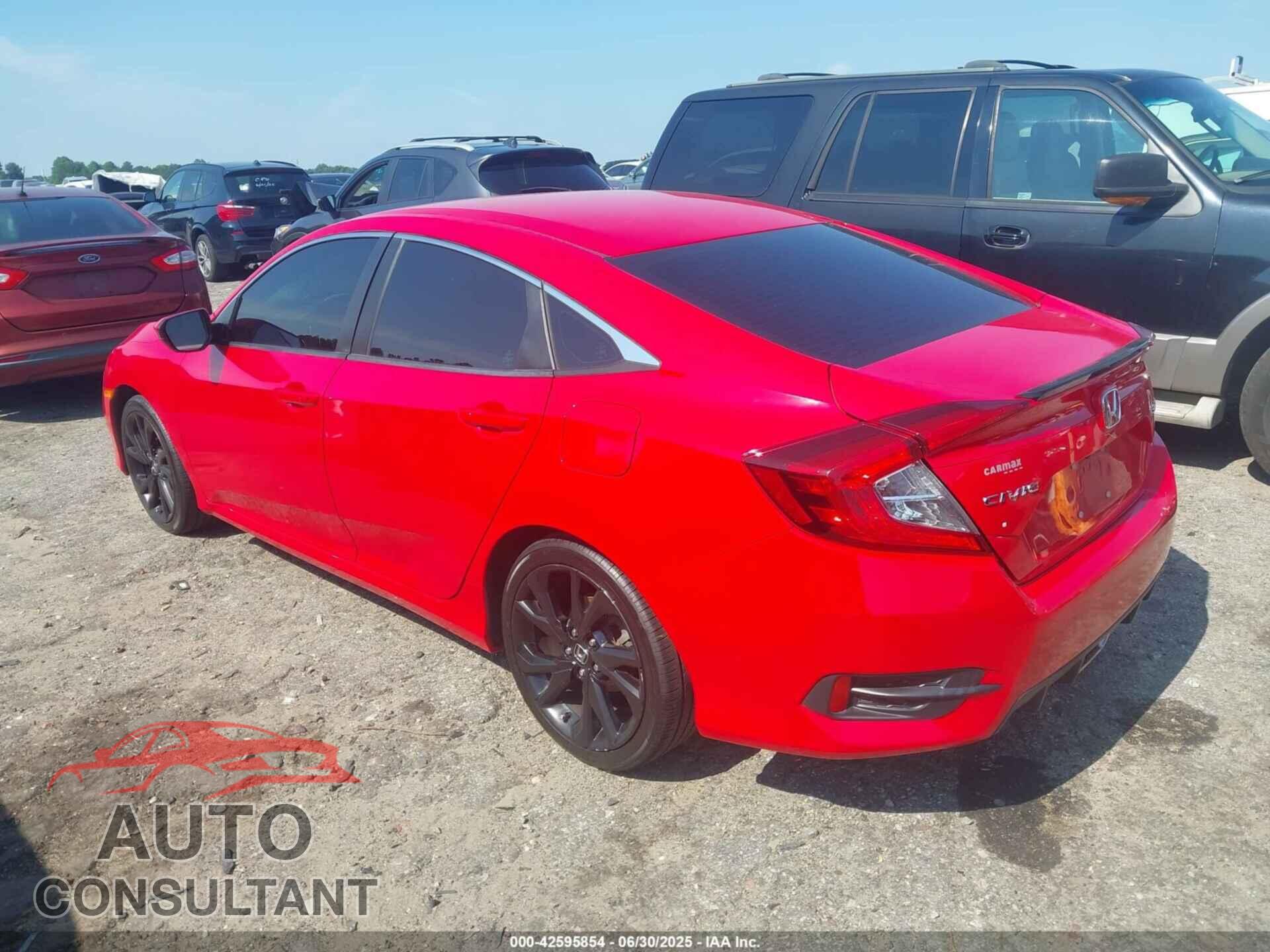 HONDA CIVIC 2019 - 2HGFC2F82KH512806