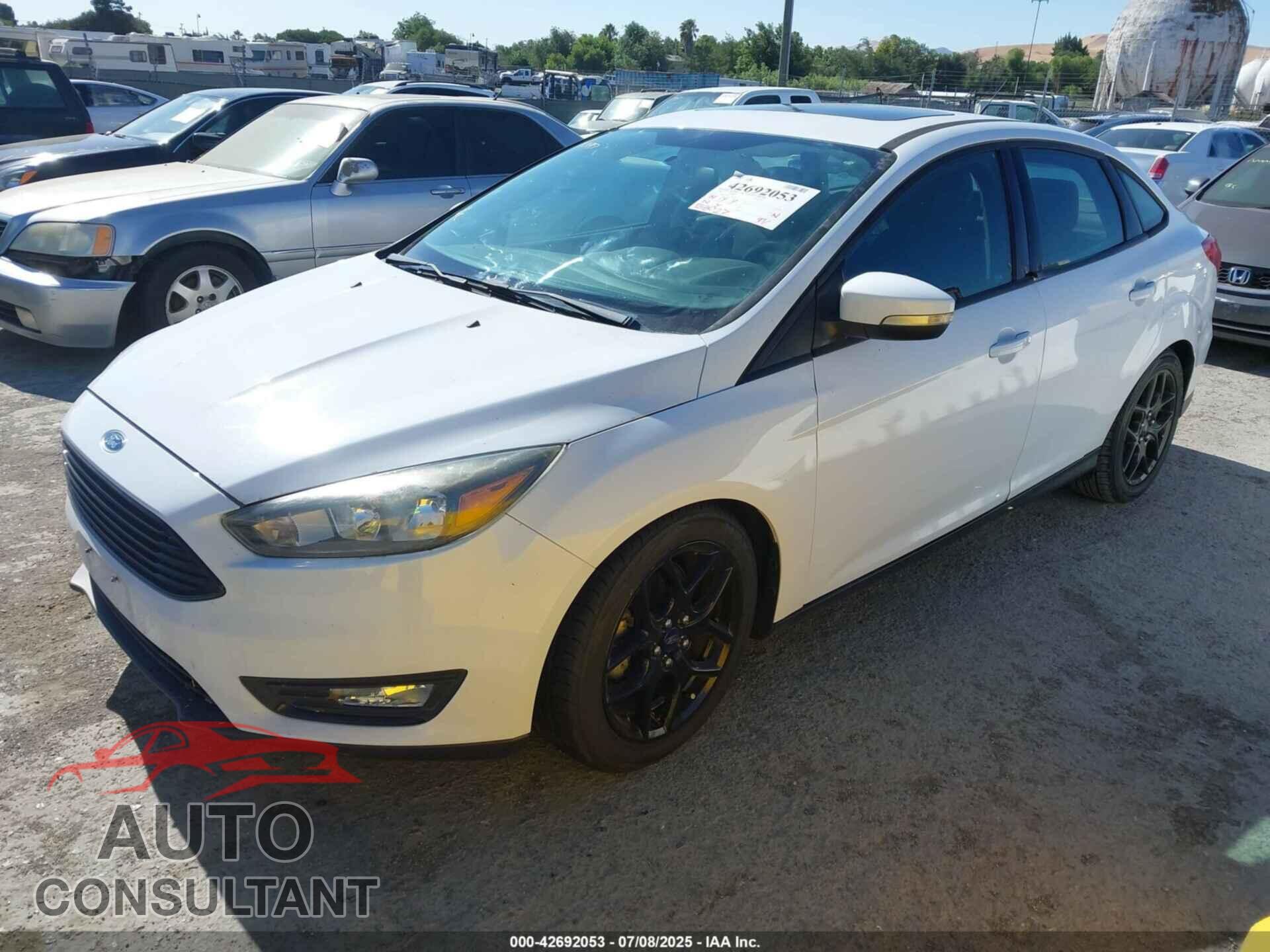 FORD FOCUS 2016 - 1FADP3FEXGL276105