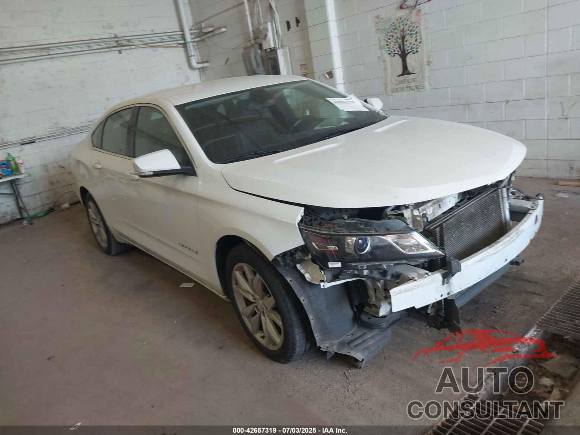 CHEVROLET IMPALA 2016 - 2G1115S35G9169445