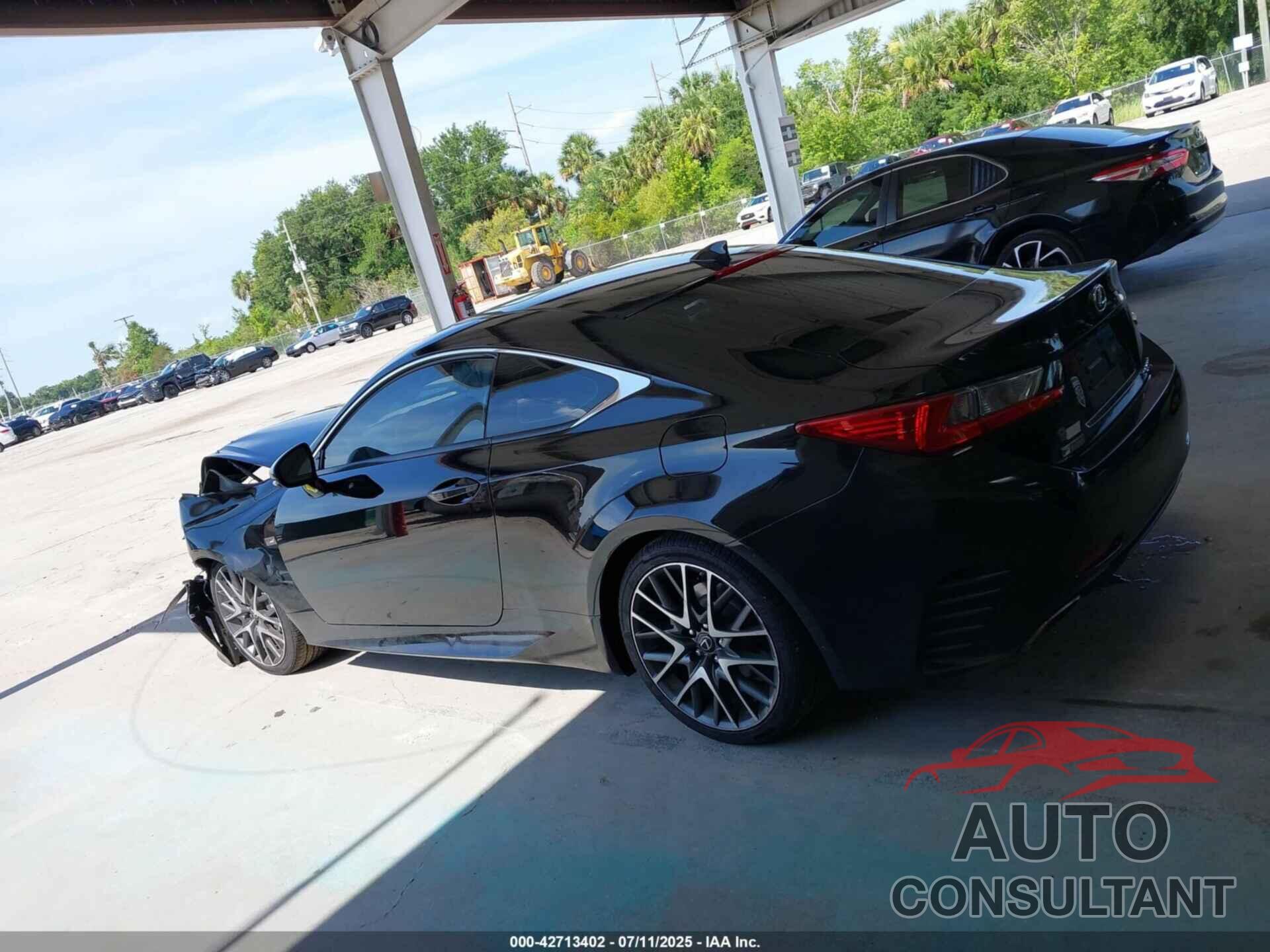 LEXUS RC 200T 2016 - JTHHA5BCXG5000586