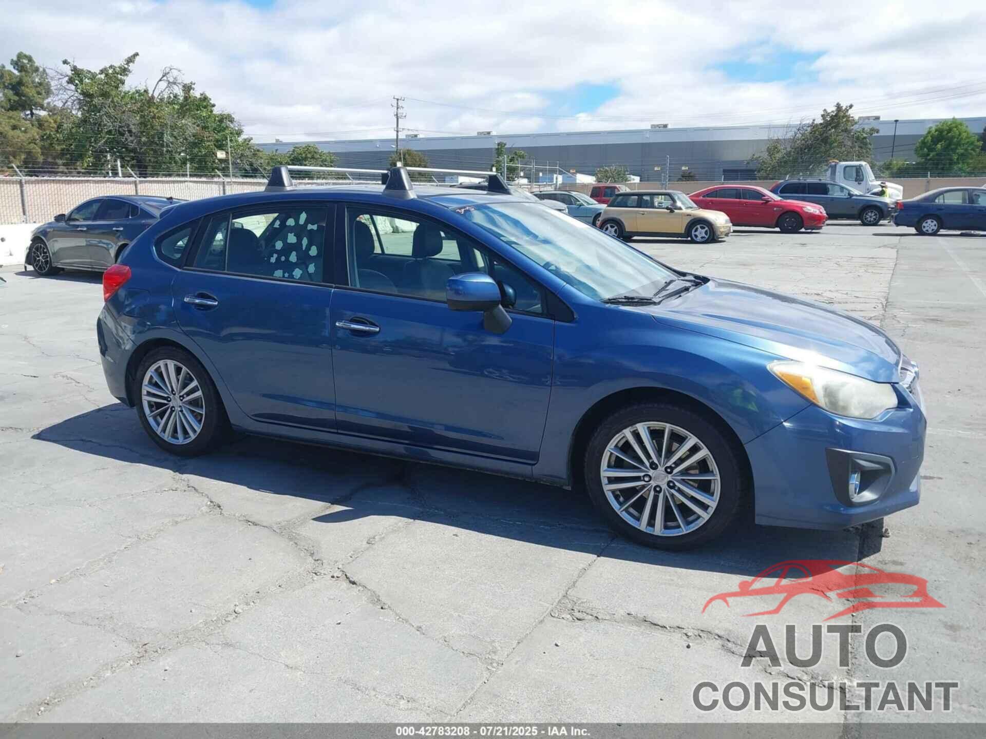 SUBARU IMPREZA 2013 - JF1GPAH6XD2817792